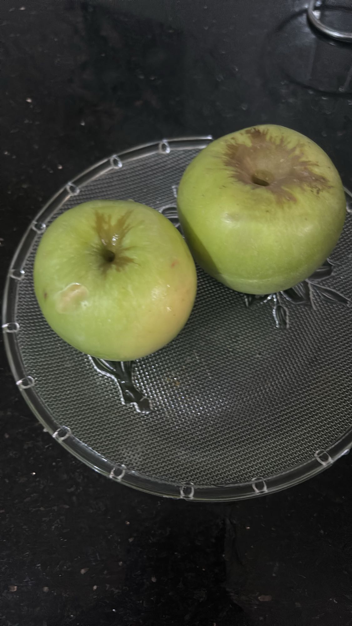 Pommes vertes fraîches