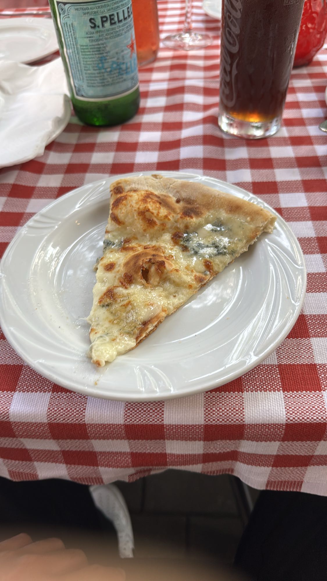Pizza Quattro Formaggi Slice