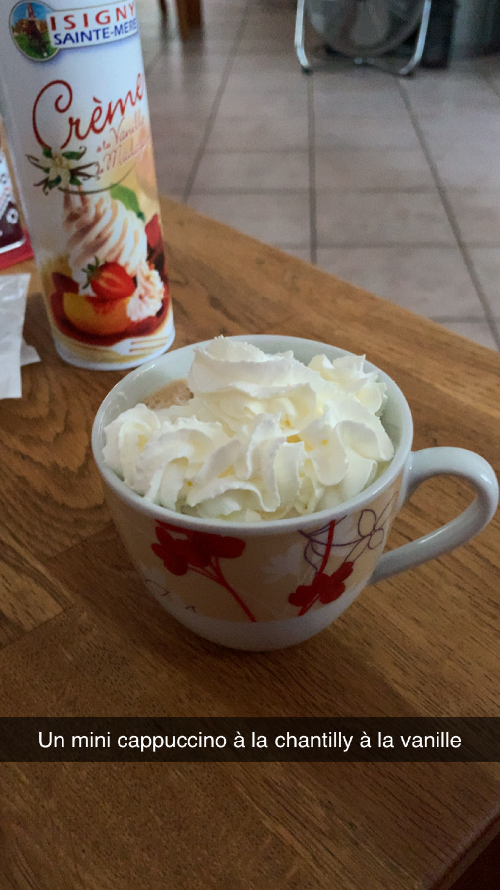 Mini cappuccino chantilly