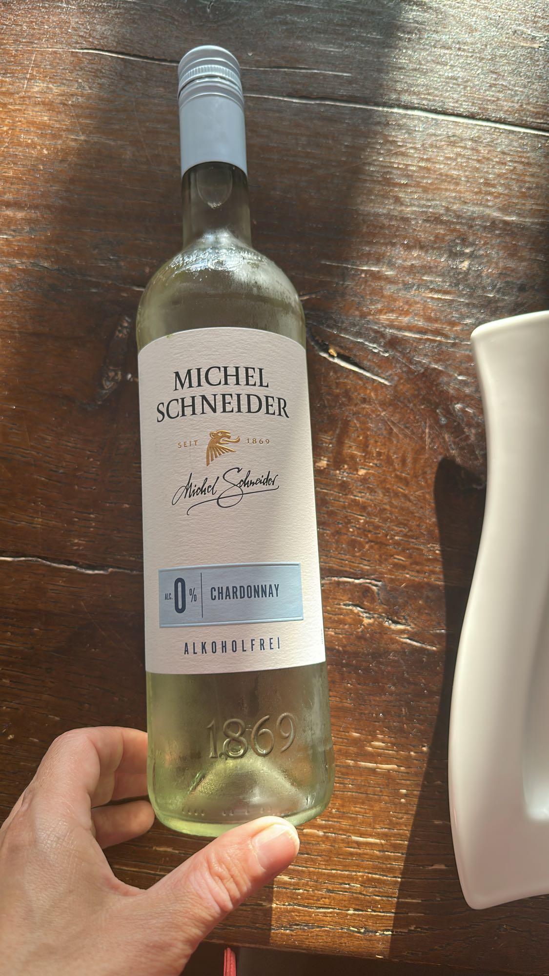 Alkoholfreier Chardonnay