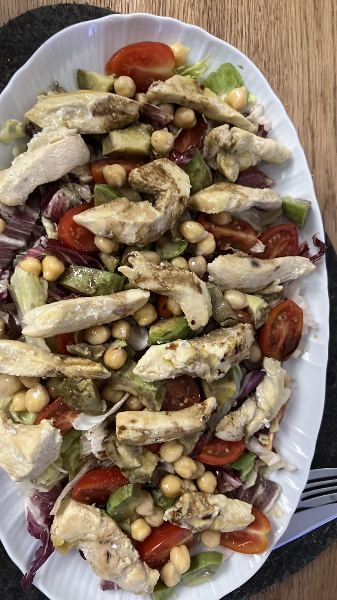 Chicken Chickpea Salad