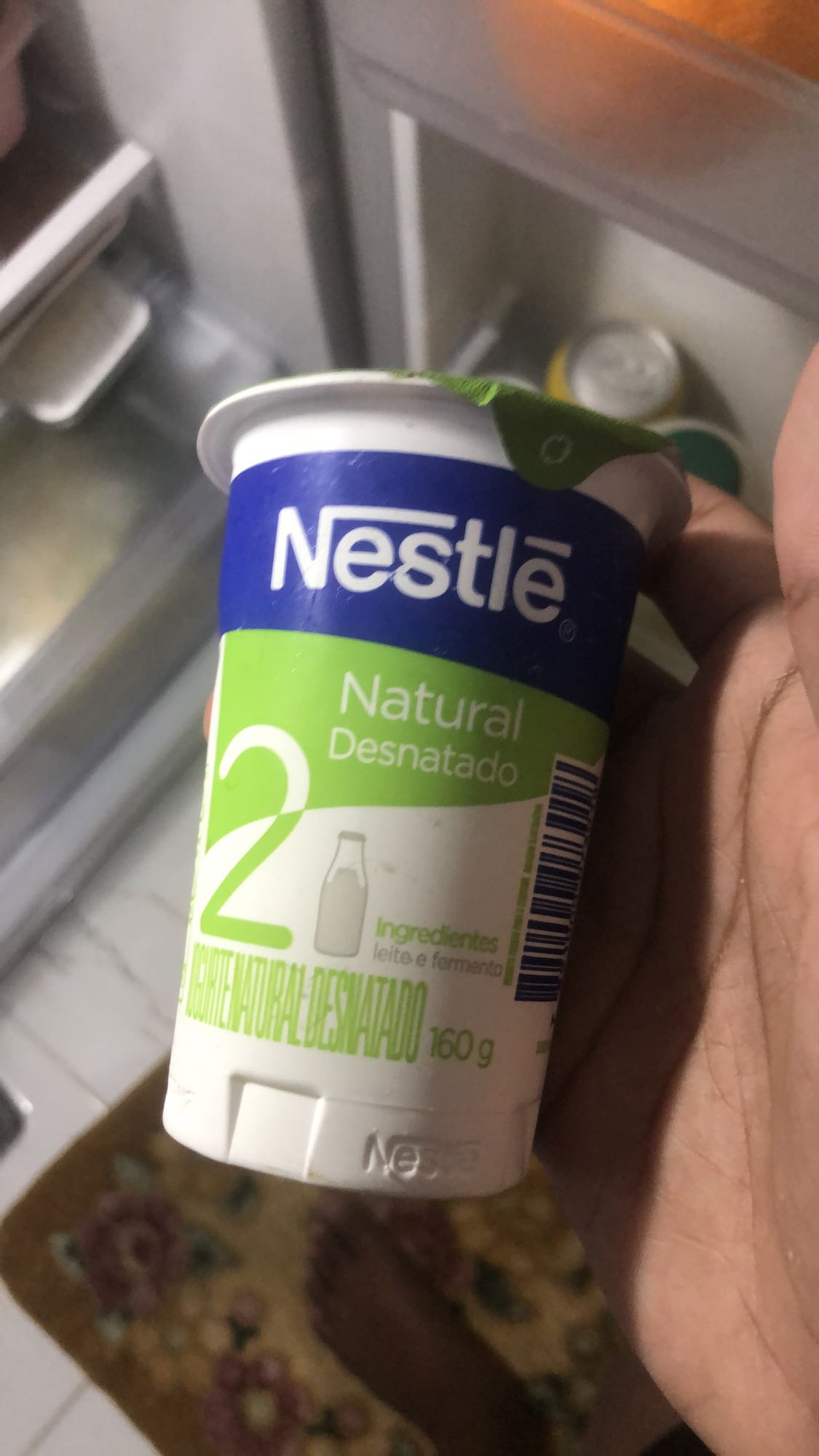 Iogurte desnatado
