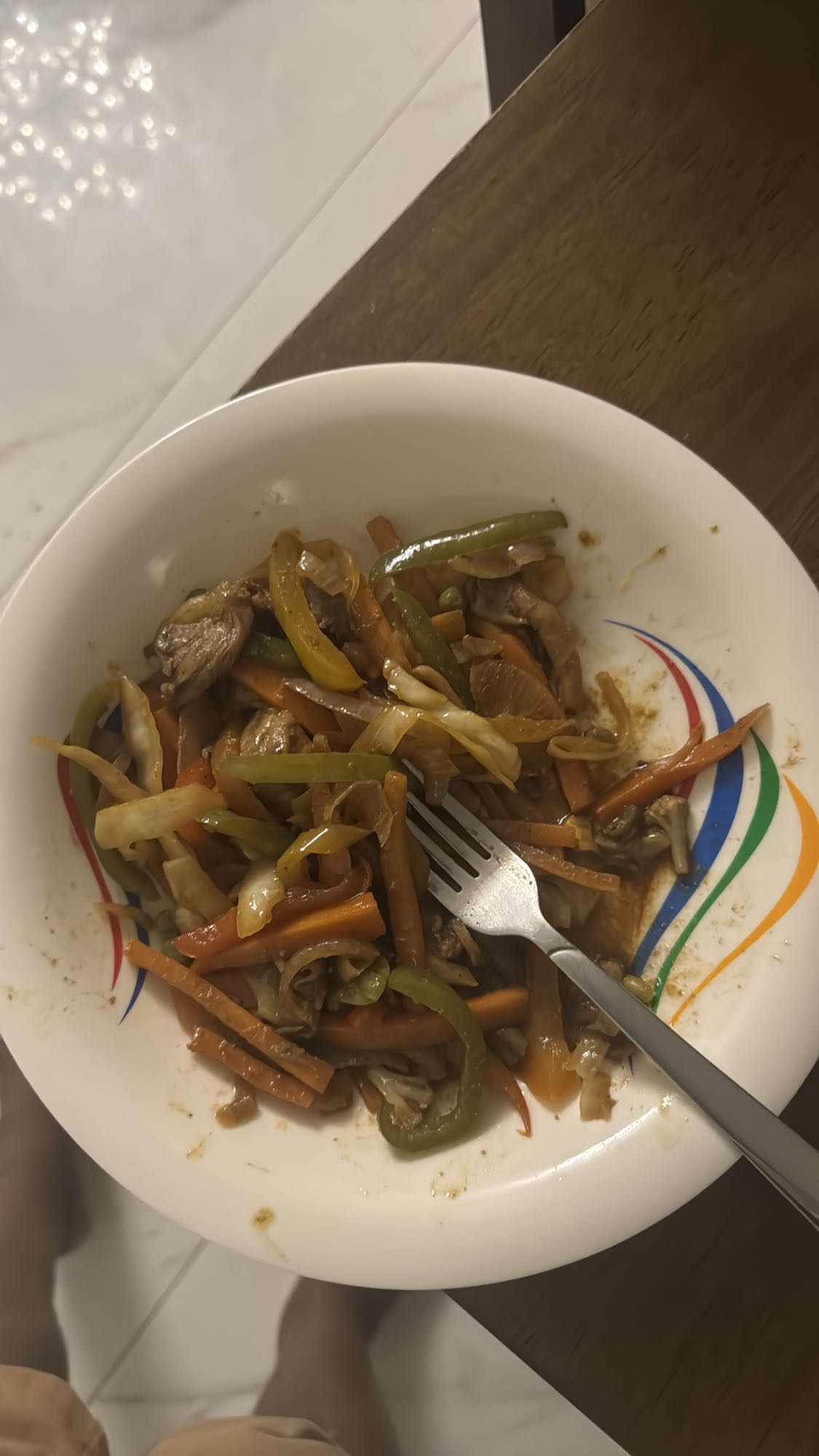 Stir Fry Veg & Chicken