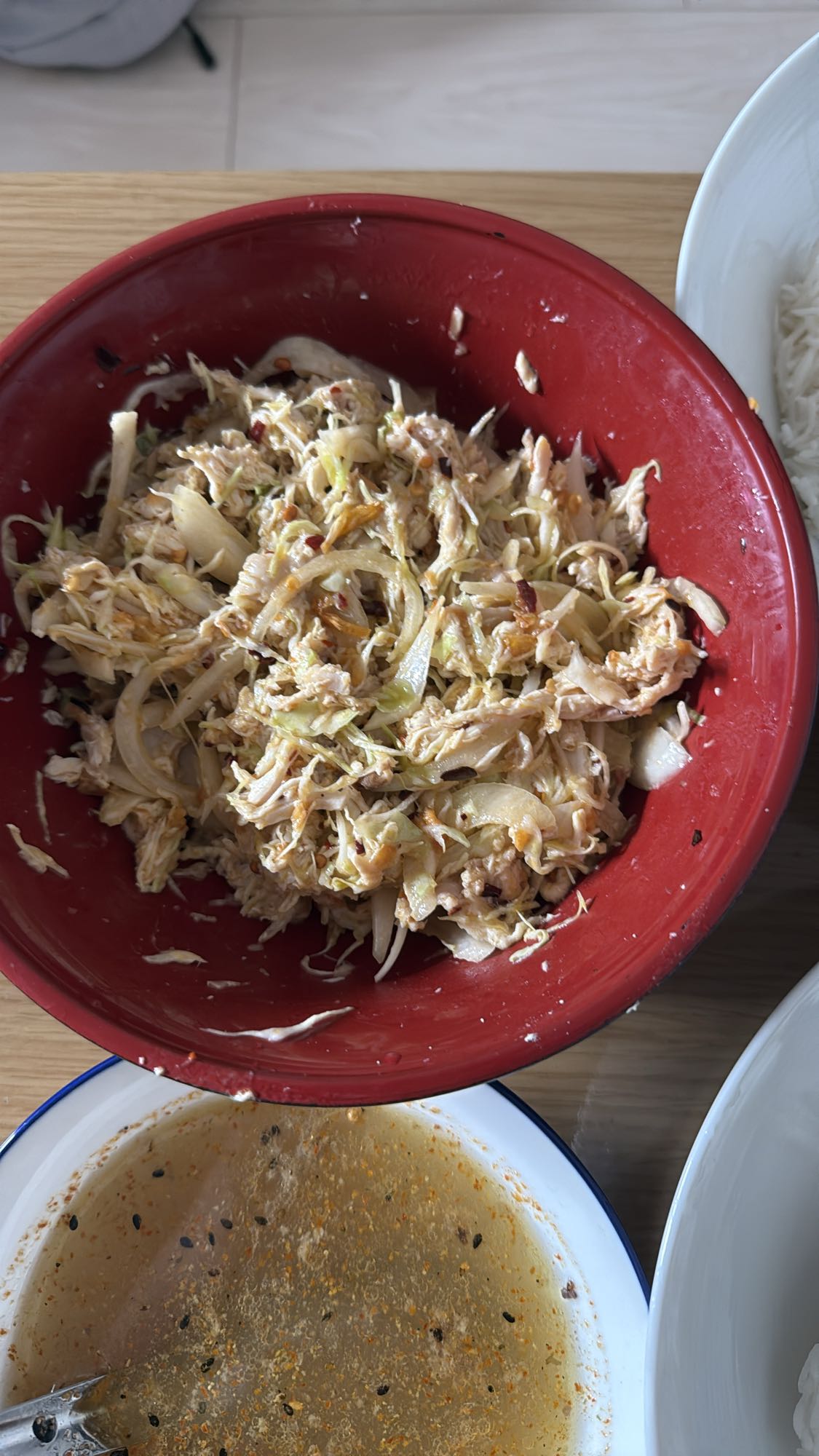 Chicken cabbage salad