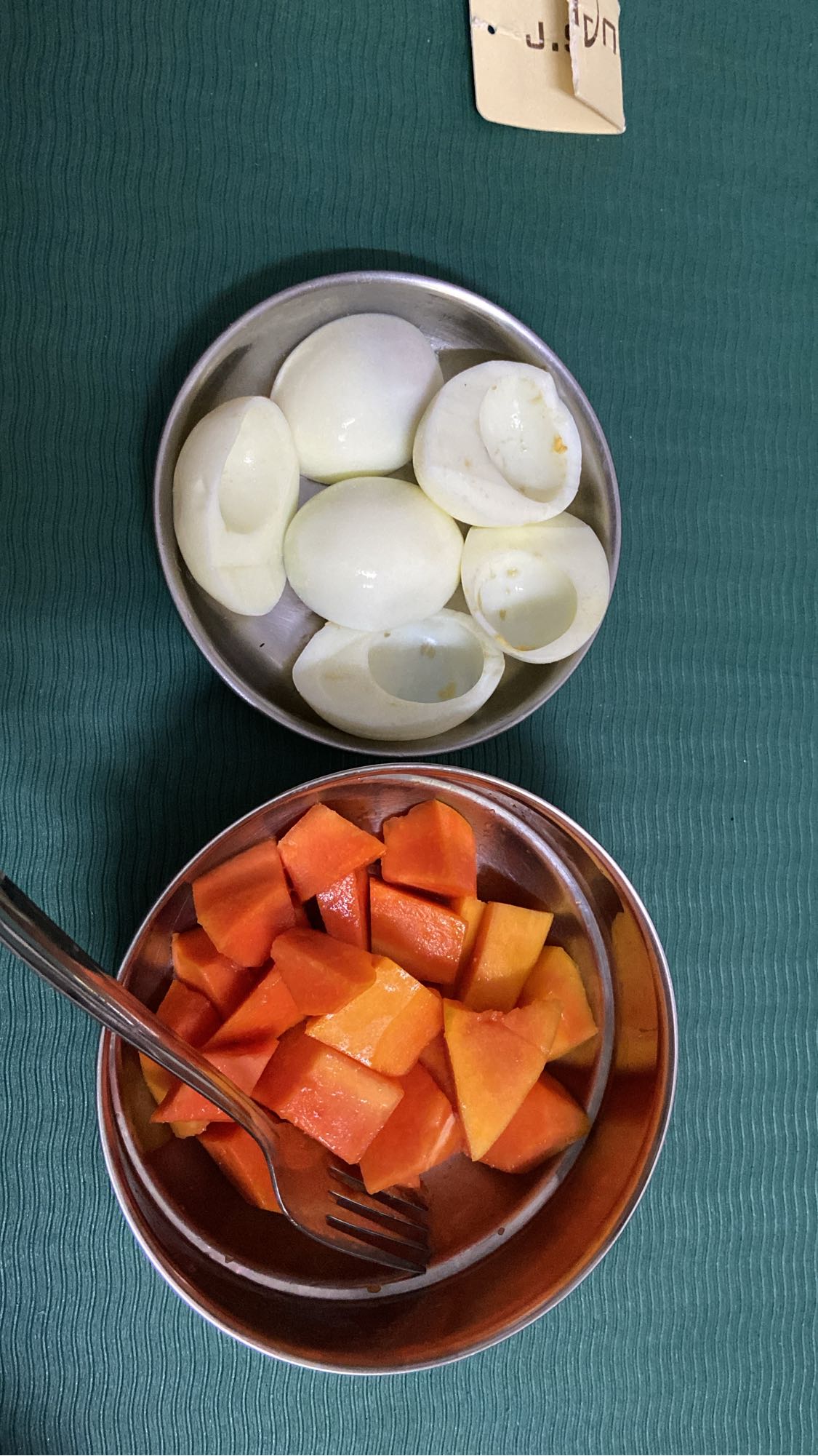 Egg Whites and Papaya