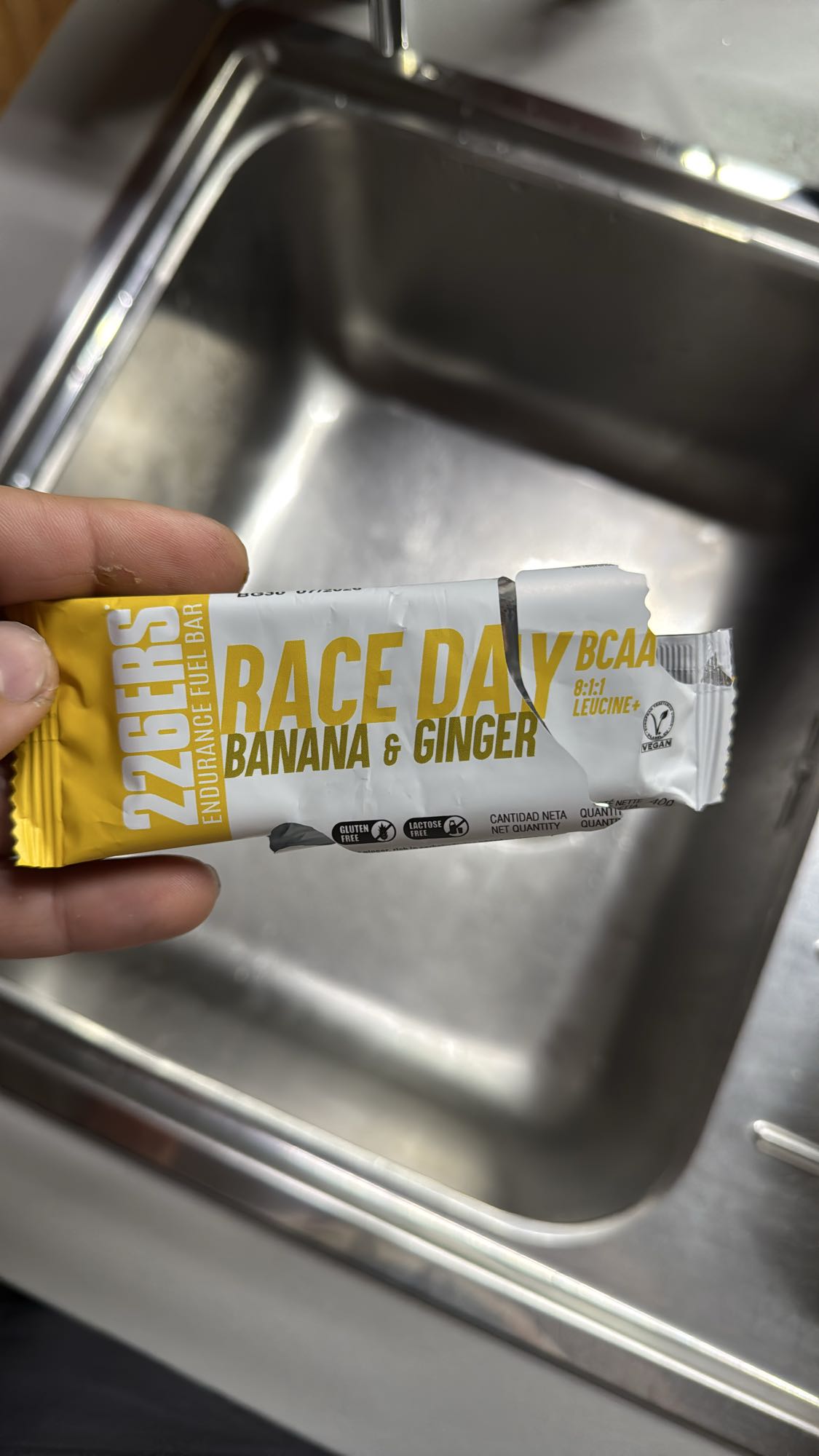 Barra banana y jengibre