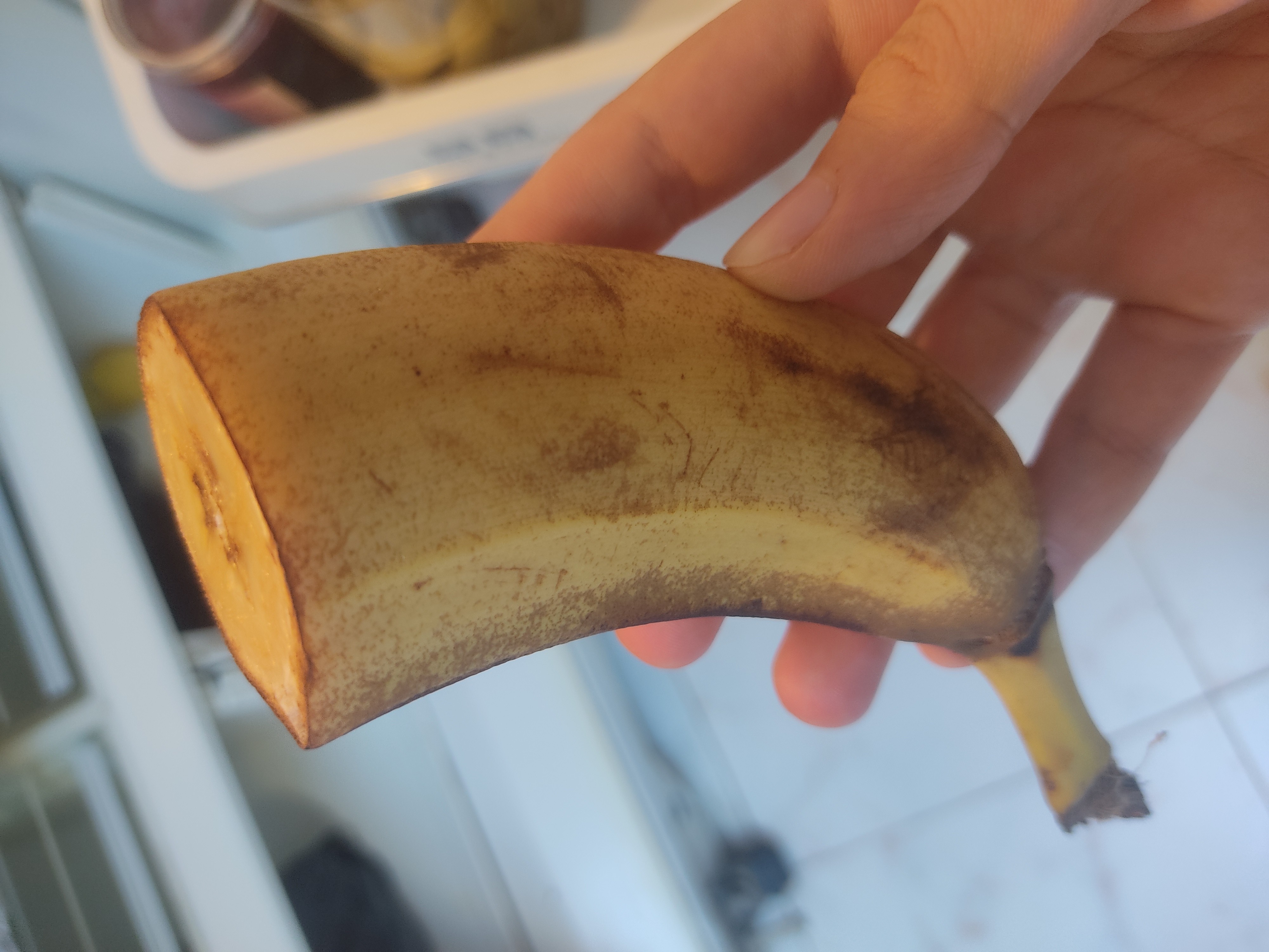 Half Banana Snack