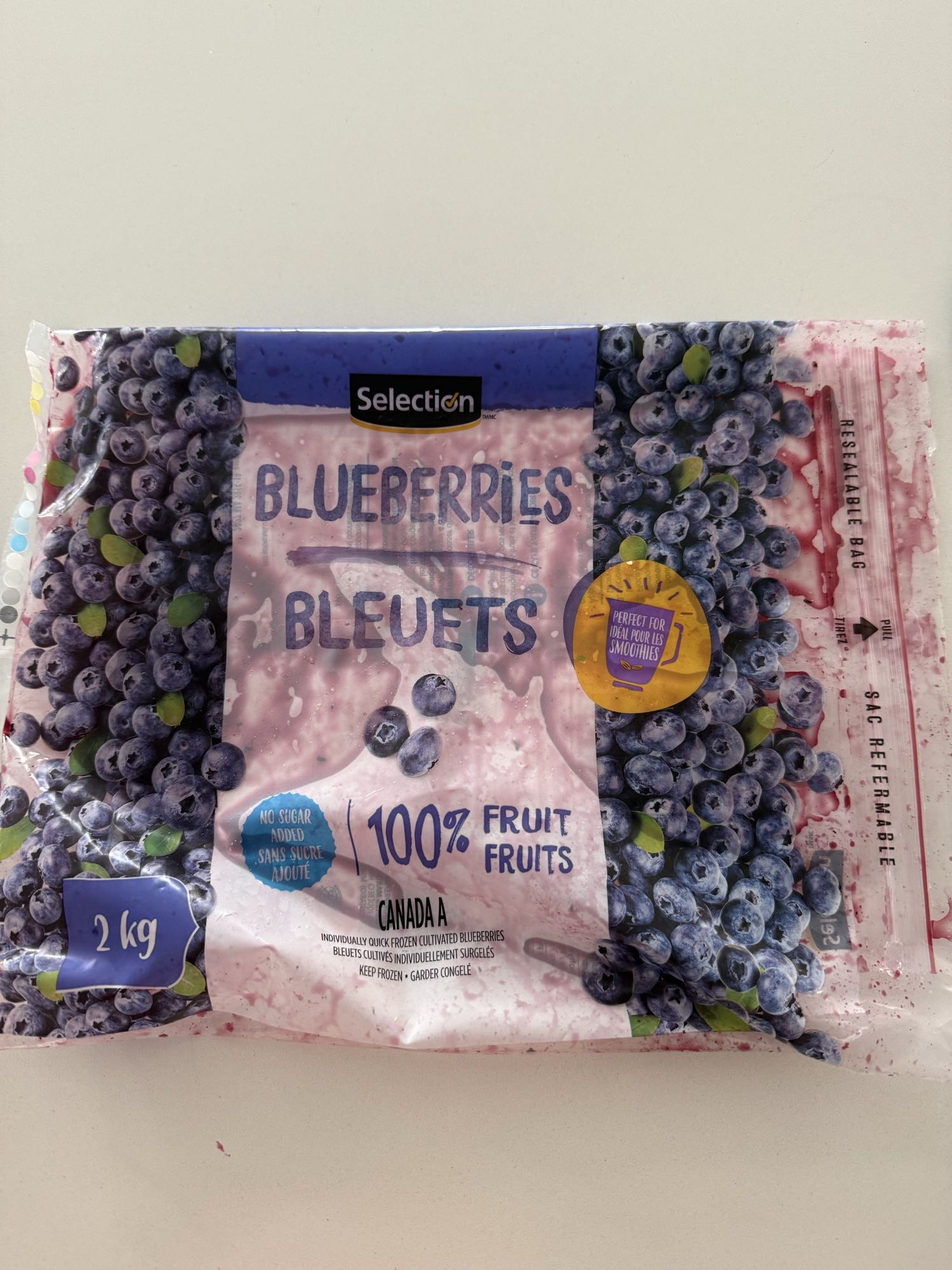 Bleuets congelés