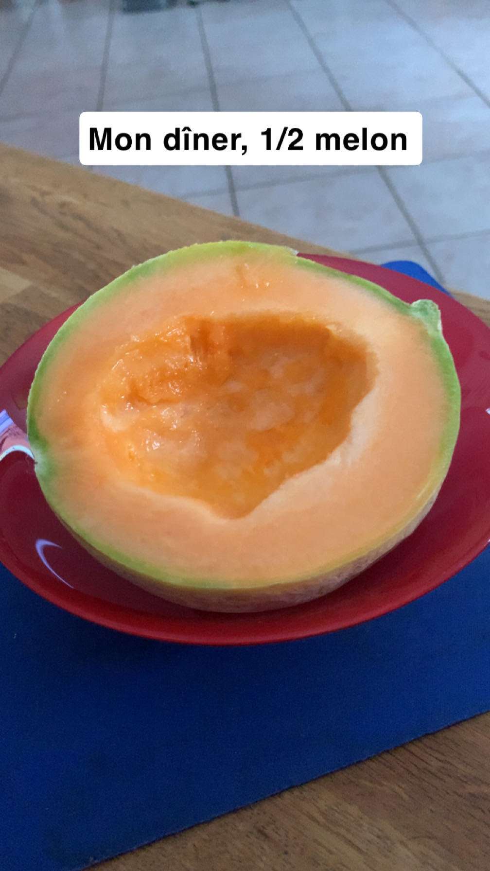 Dîner melon