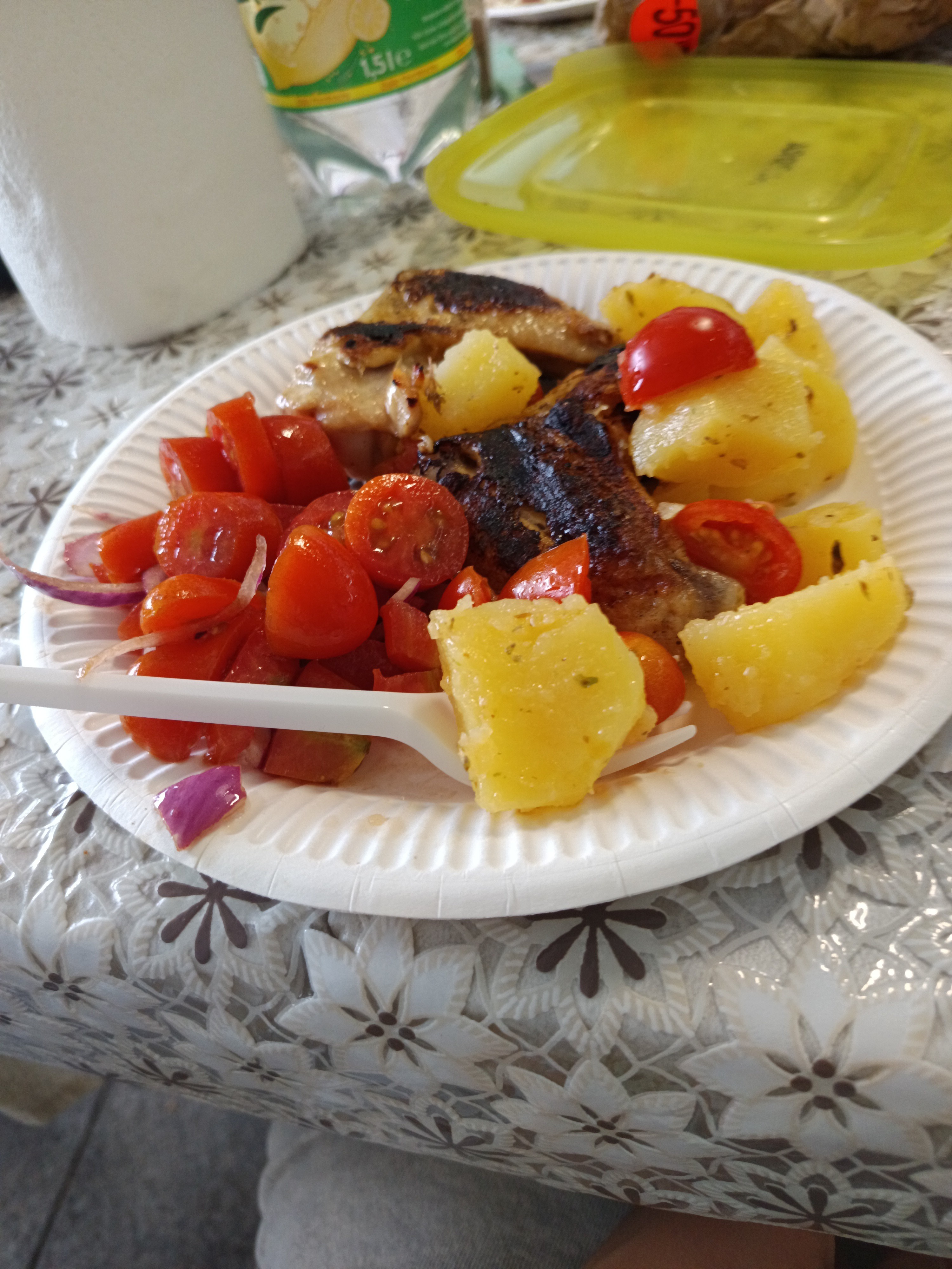 Grilled Chicken & Veggies