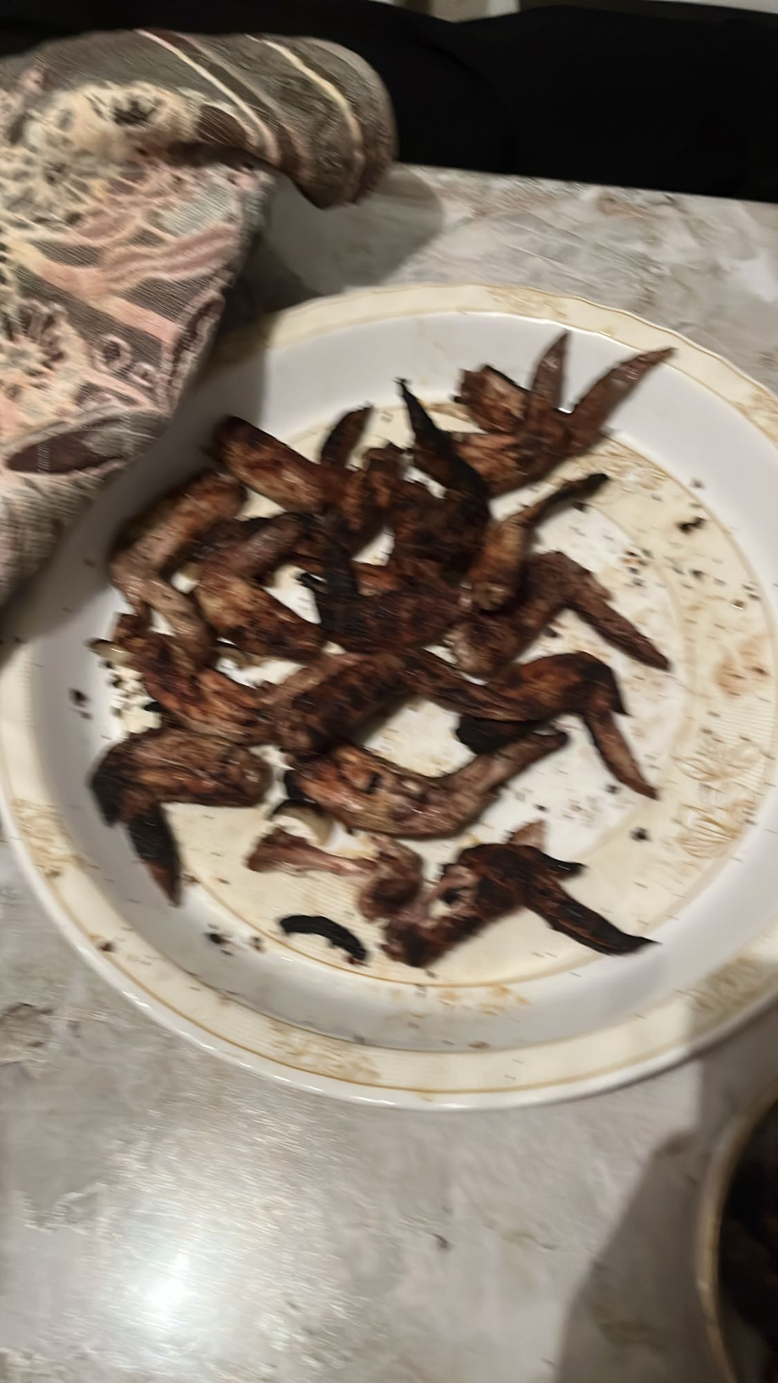 жареные куриные крылья