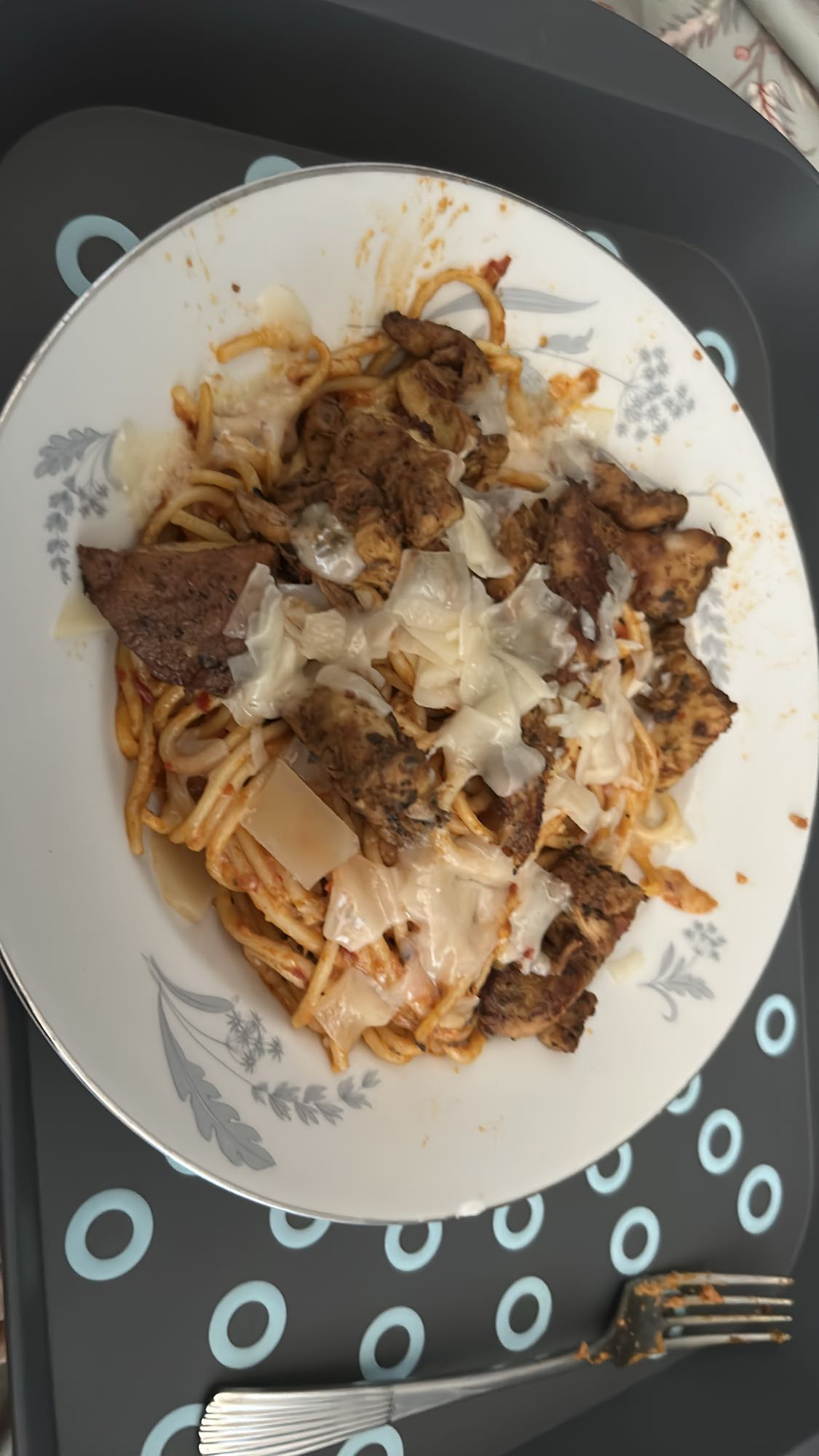 Grilled Chicken Spaghetti