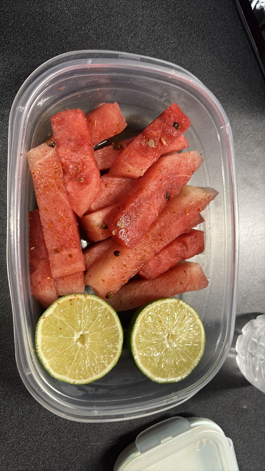 Spiced Watermelon Snack