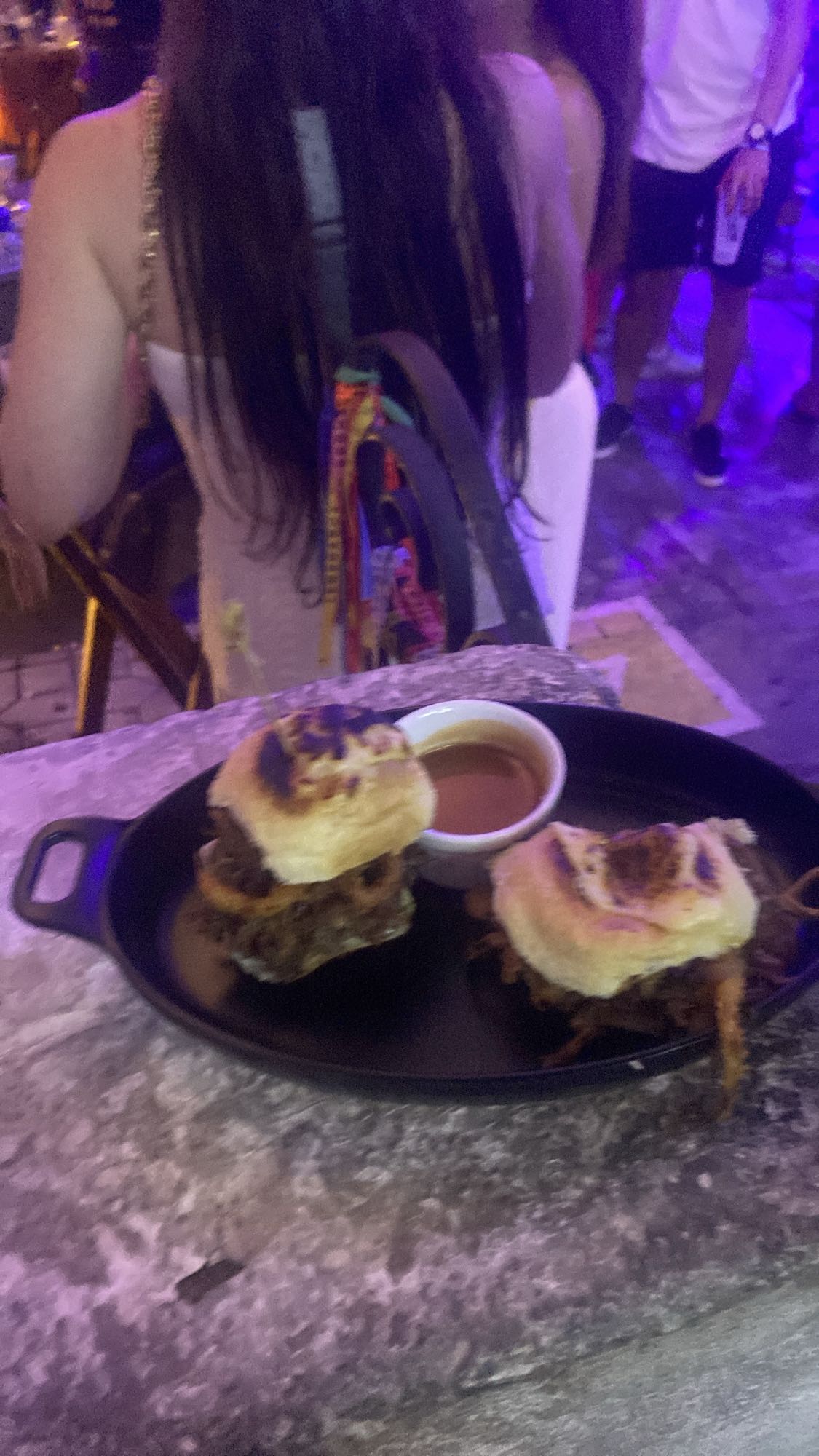 Mini sanduíches de carne