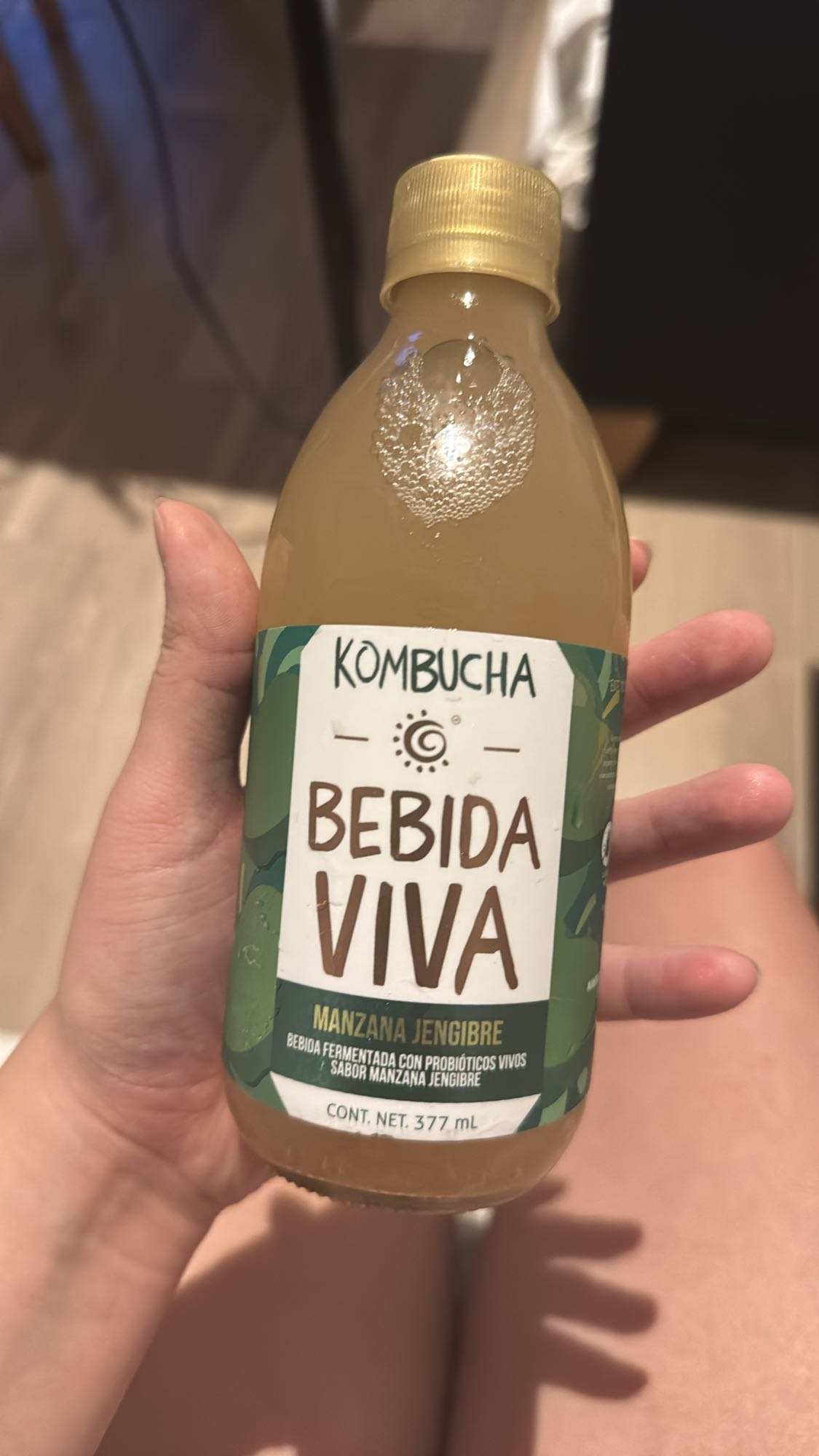 комбуча яблоко-имбирь