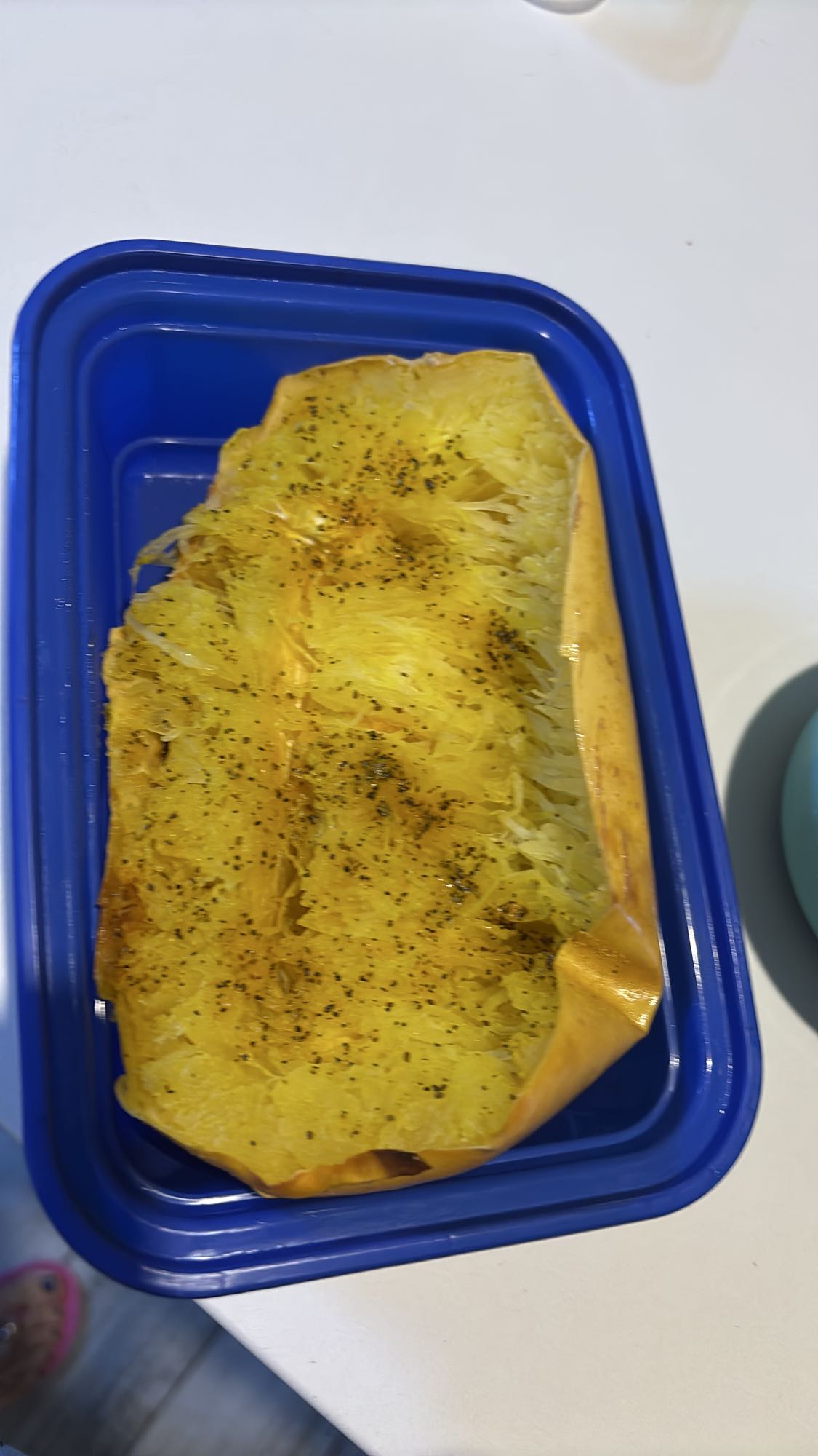 Courge spaghetti rôtie