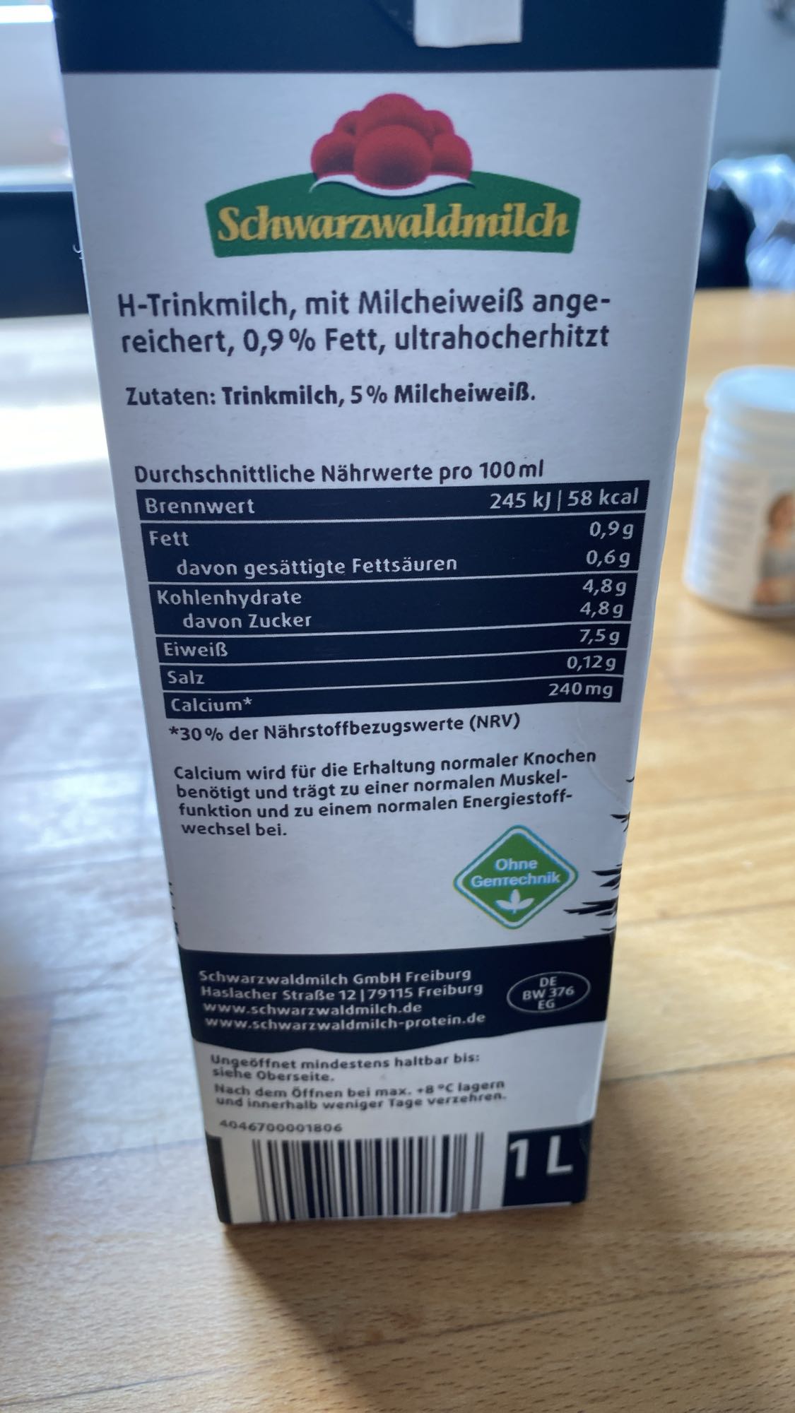 Eiweißmilch 0,9% Fett