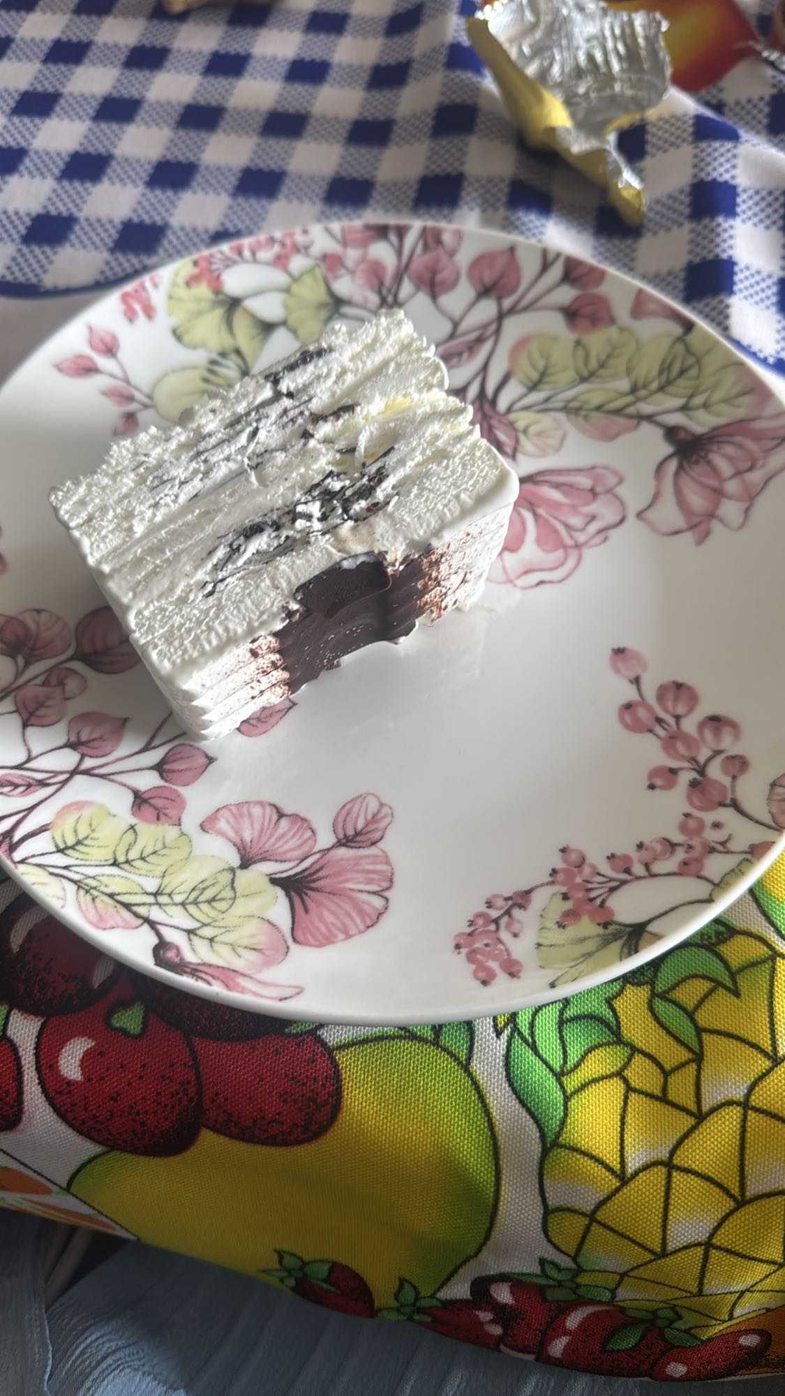 Çikolatalı Dondurmalı Pasta