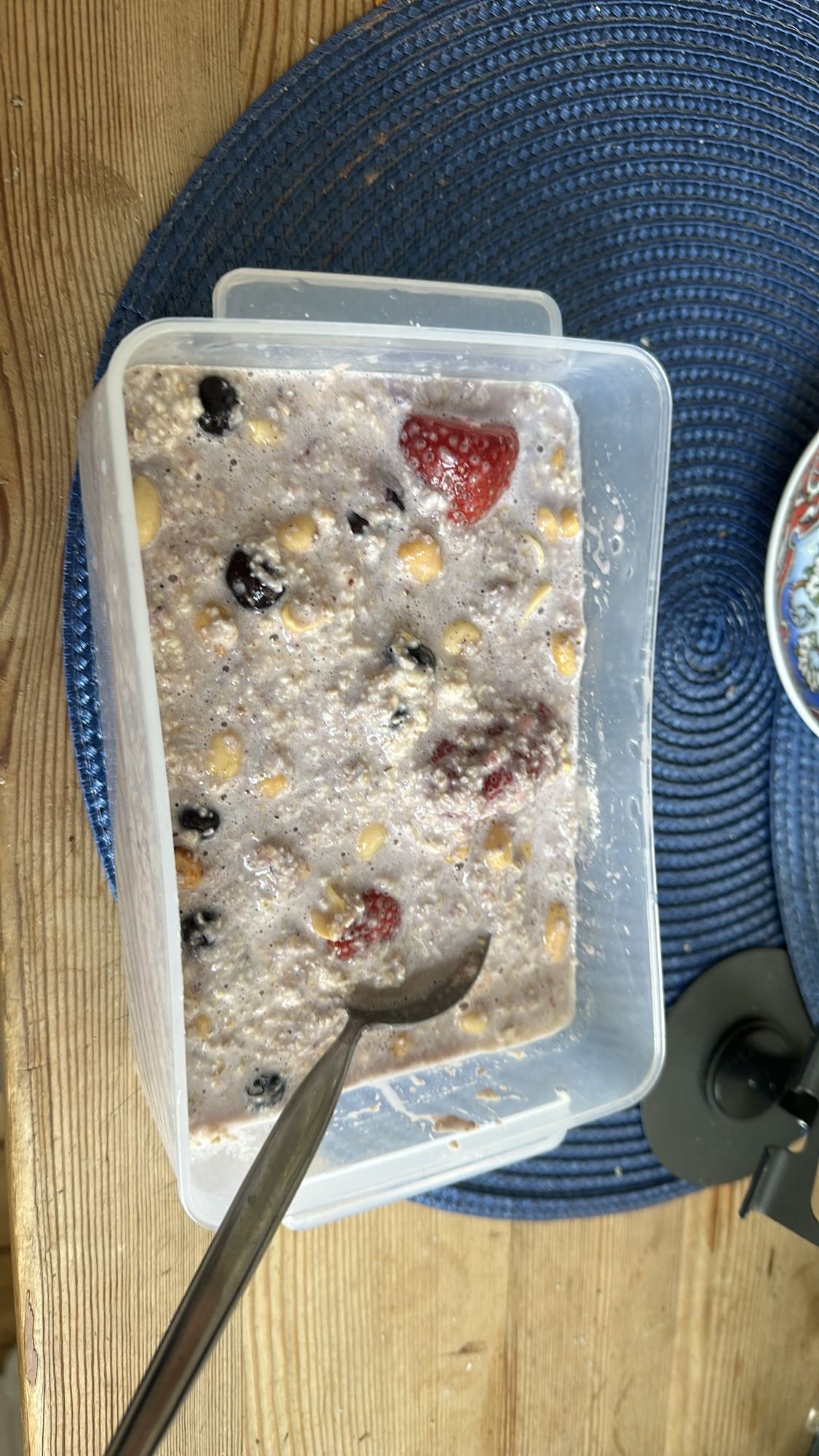 Overnight oats med bär