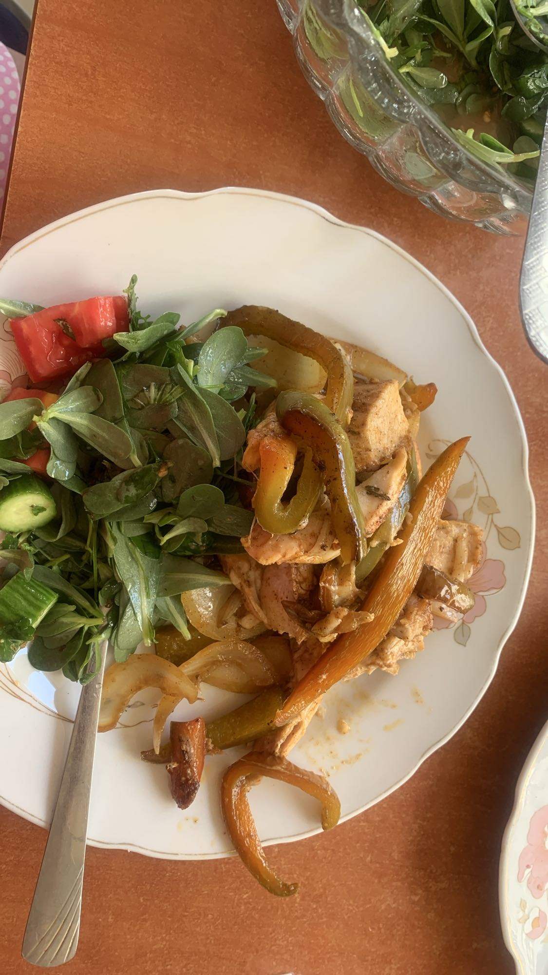 Chicken Veggie Plate