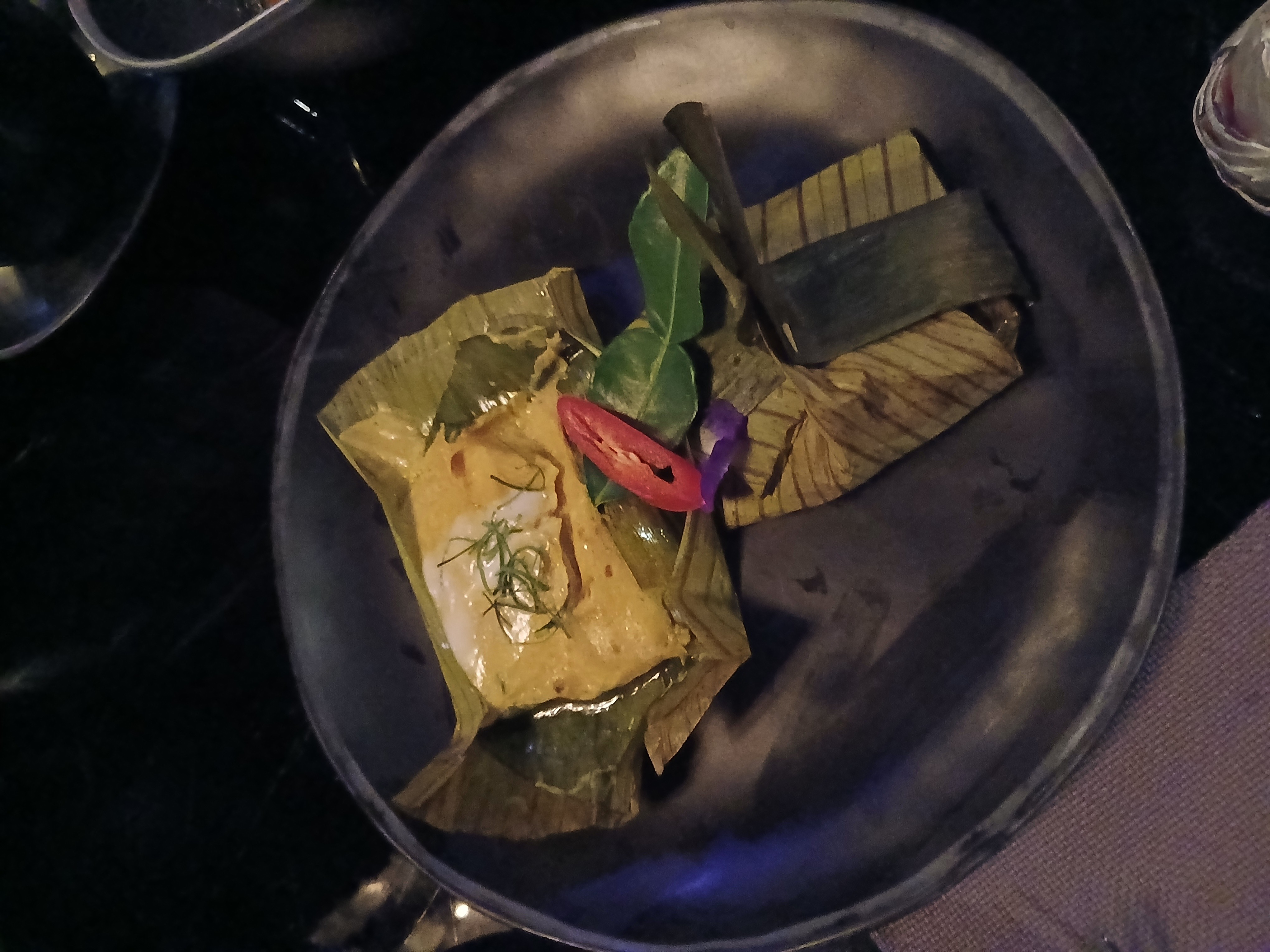 Steamed Fish in Banana Leaf