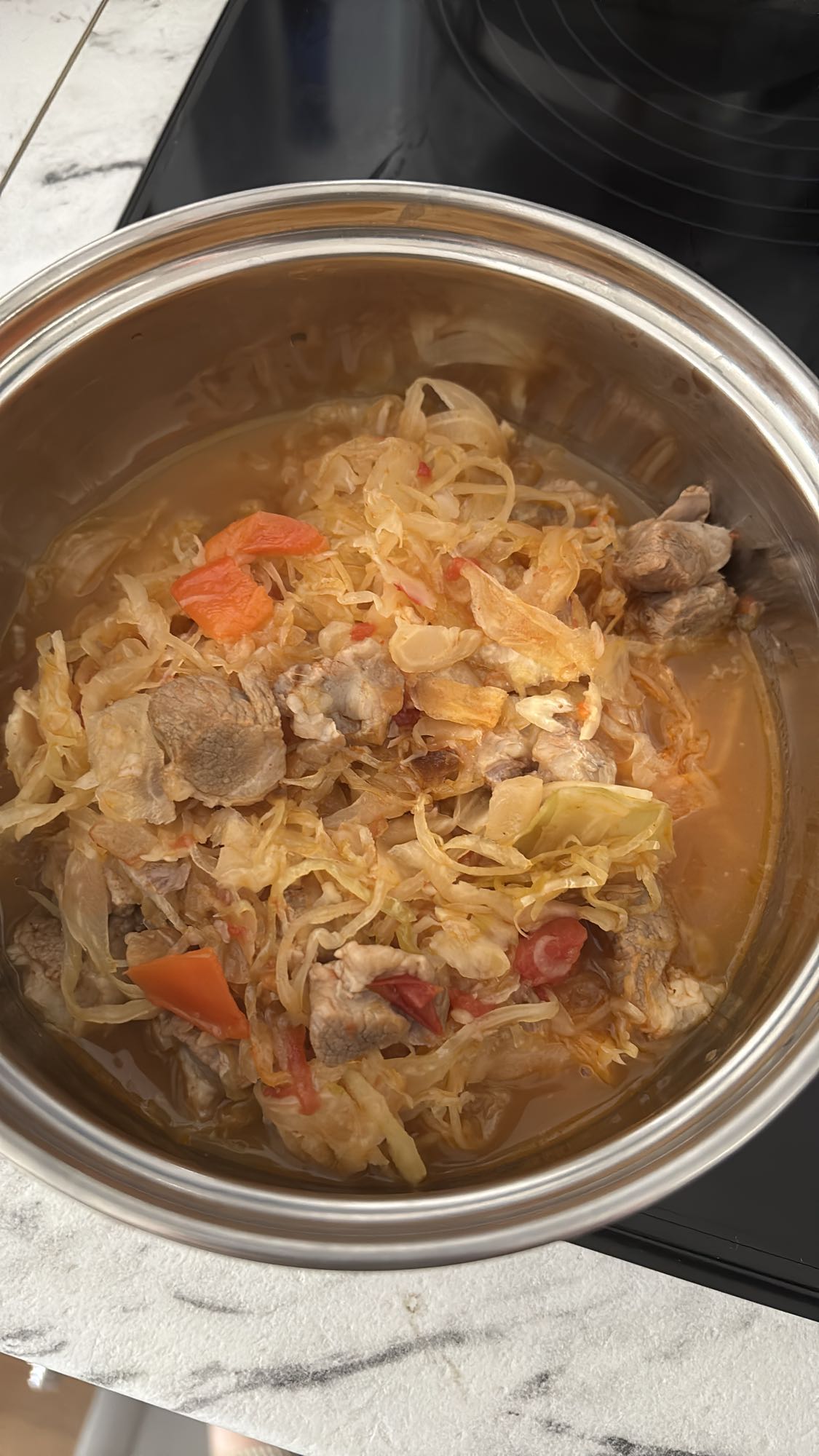 Surkålsgryta med kött