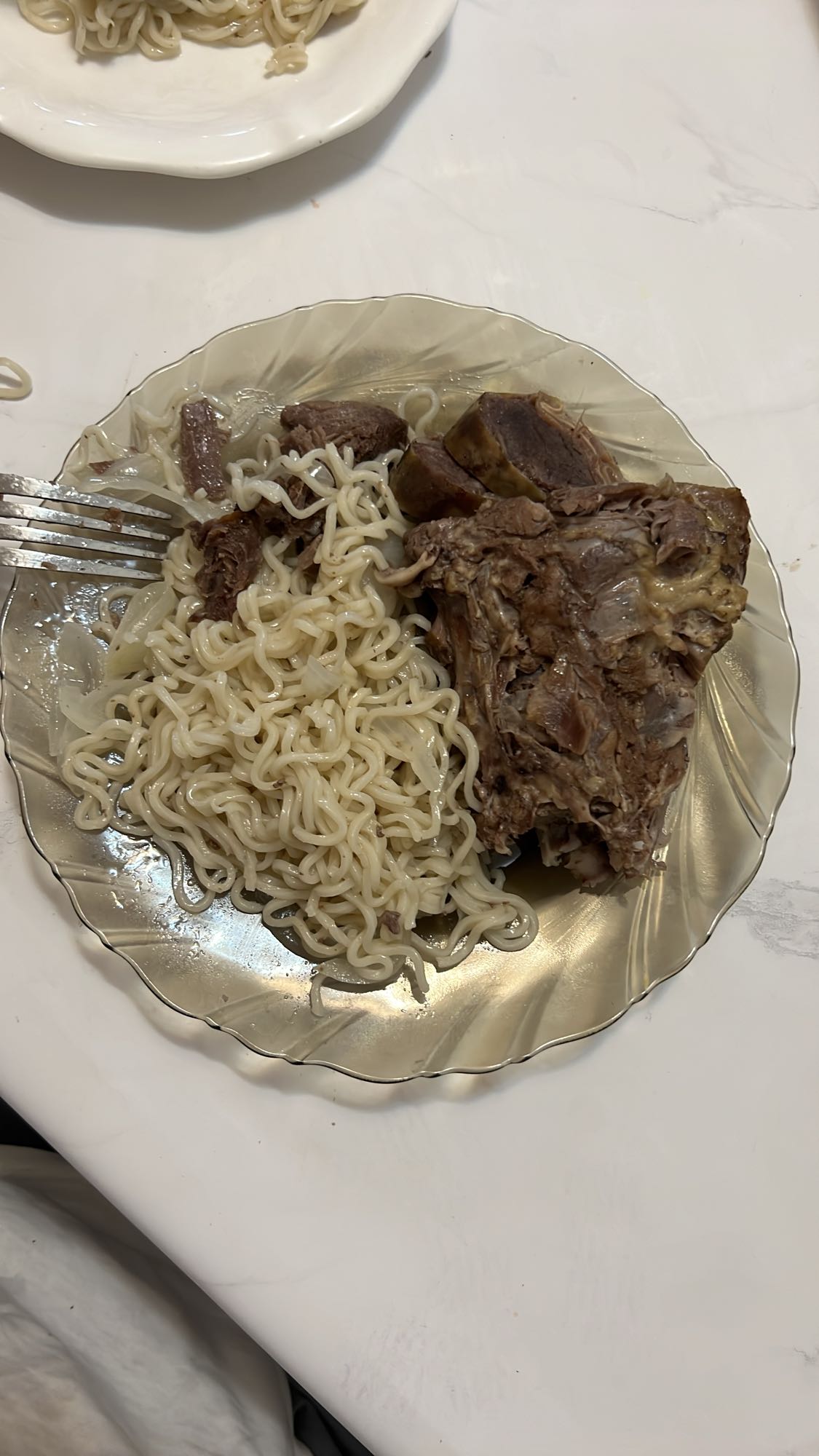 лапша с говядиной