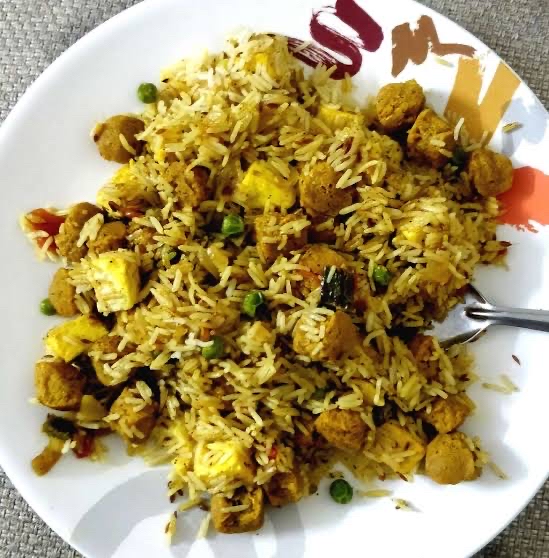 Paneer Soya Pulao