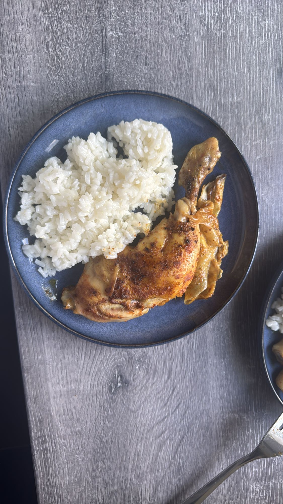 Pui la cuptor cu orez