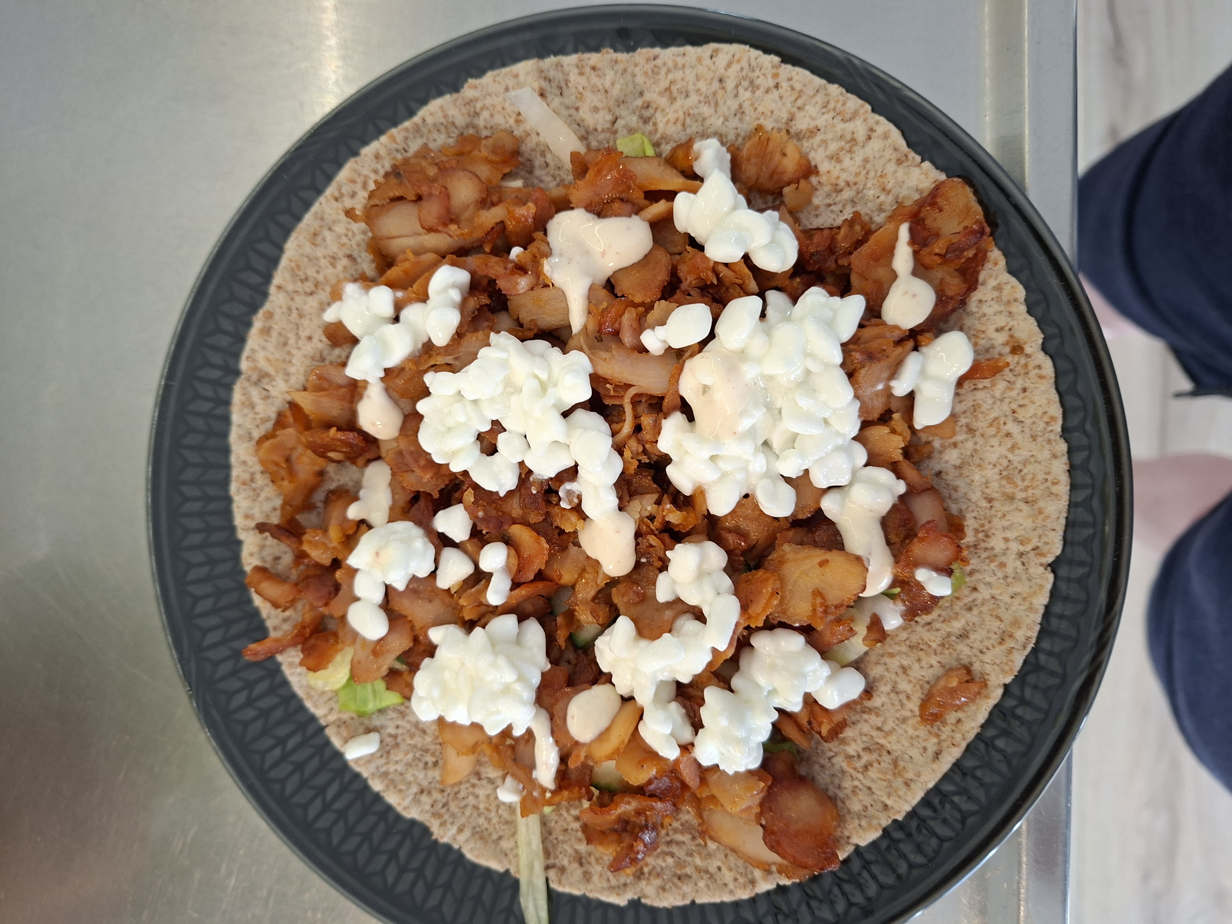 Kycklingwrap med keso