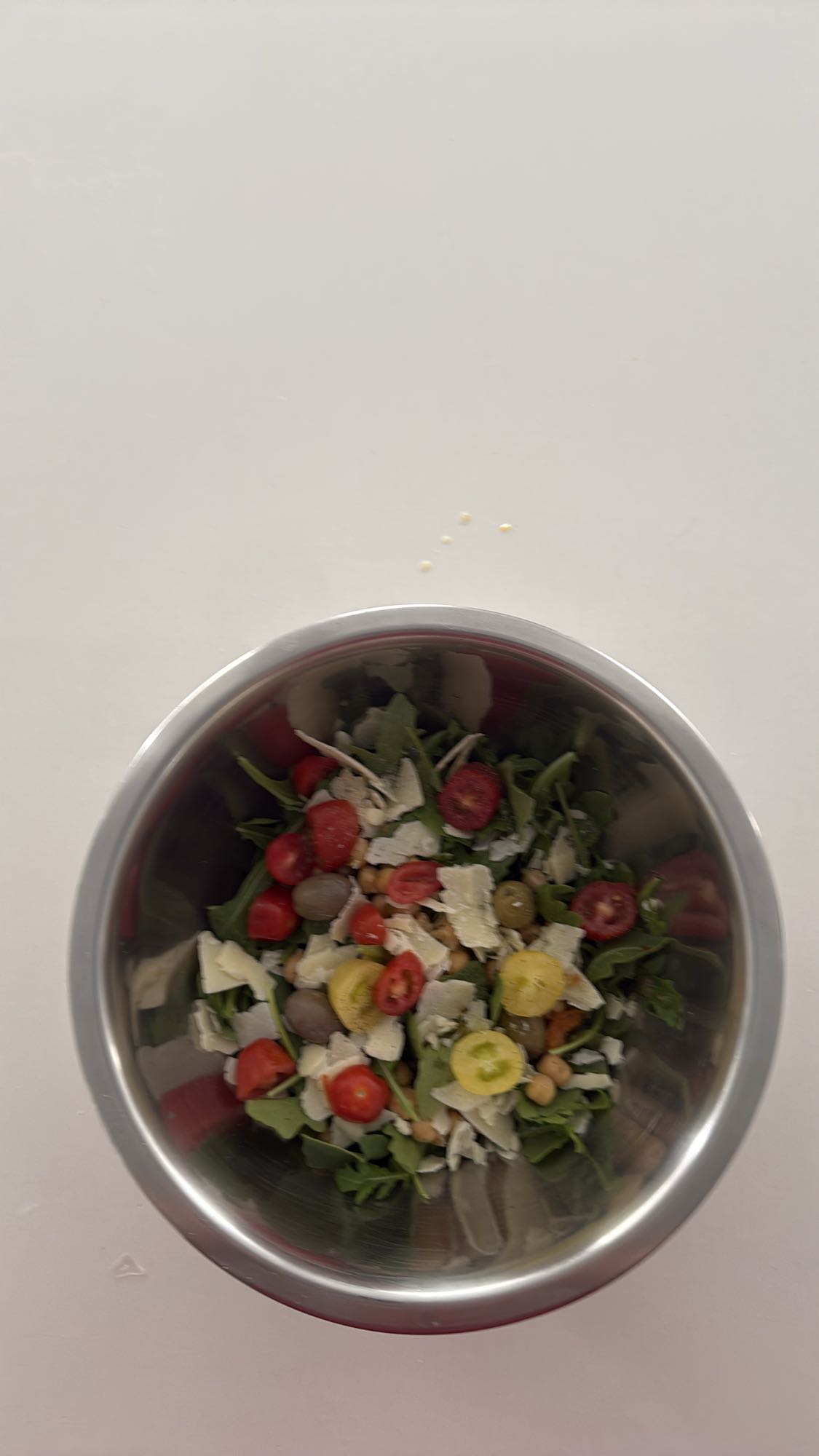 Salade pois chiches roquette