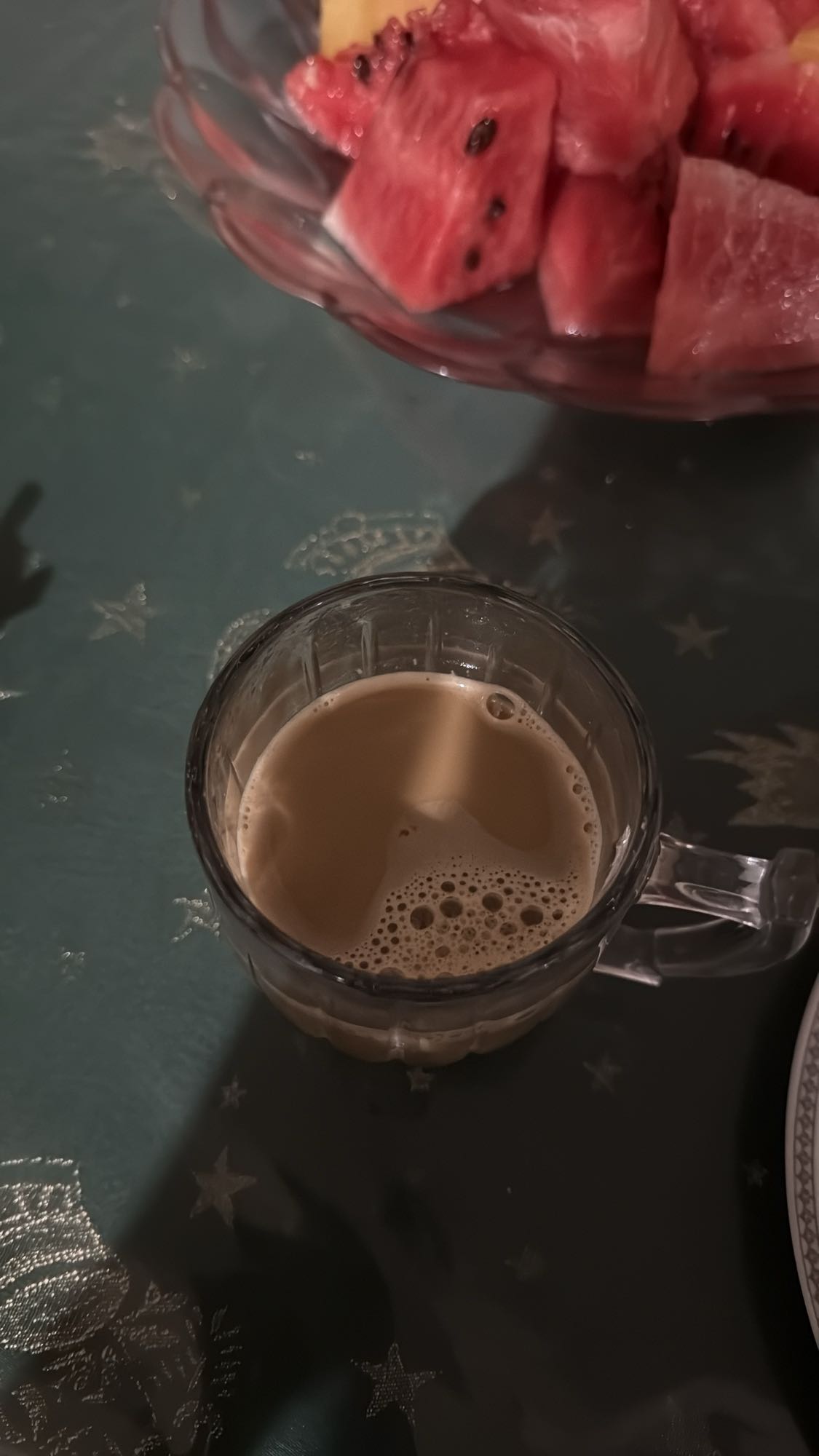 Кофе с фруктами