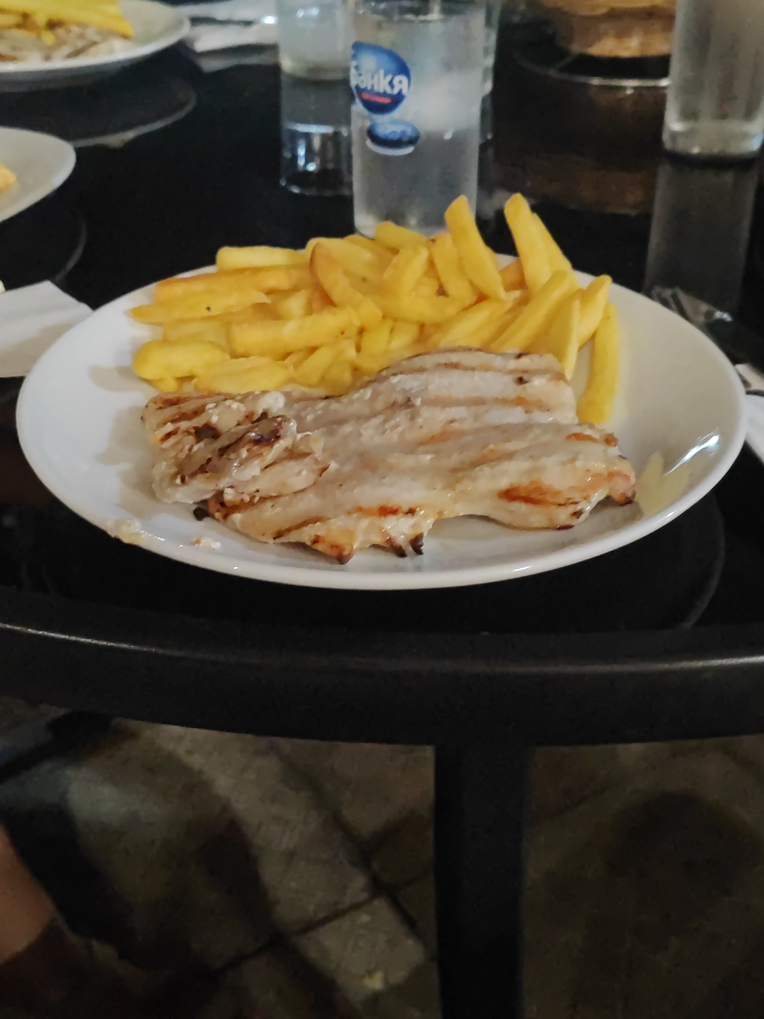 Grilled Chicken & Fries