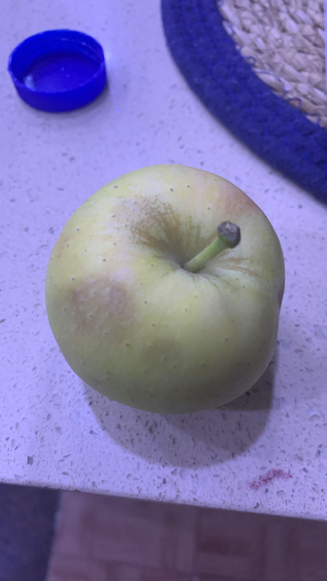 Green apple snack