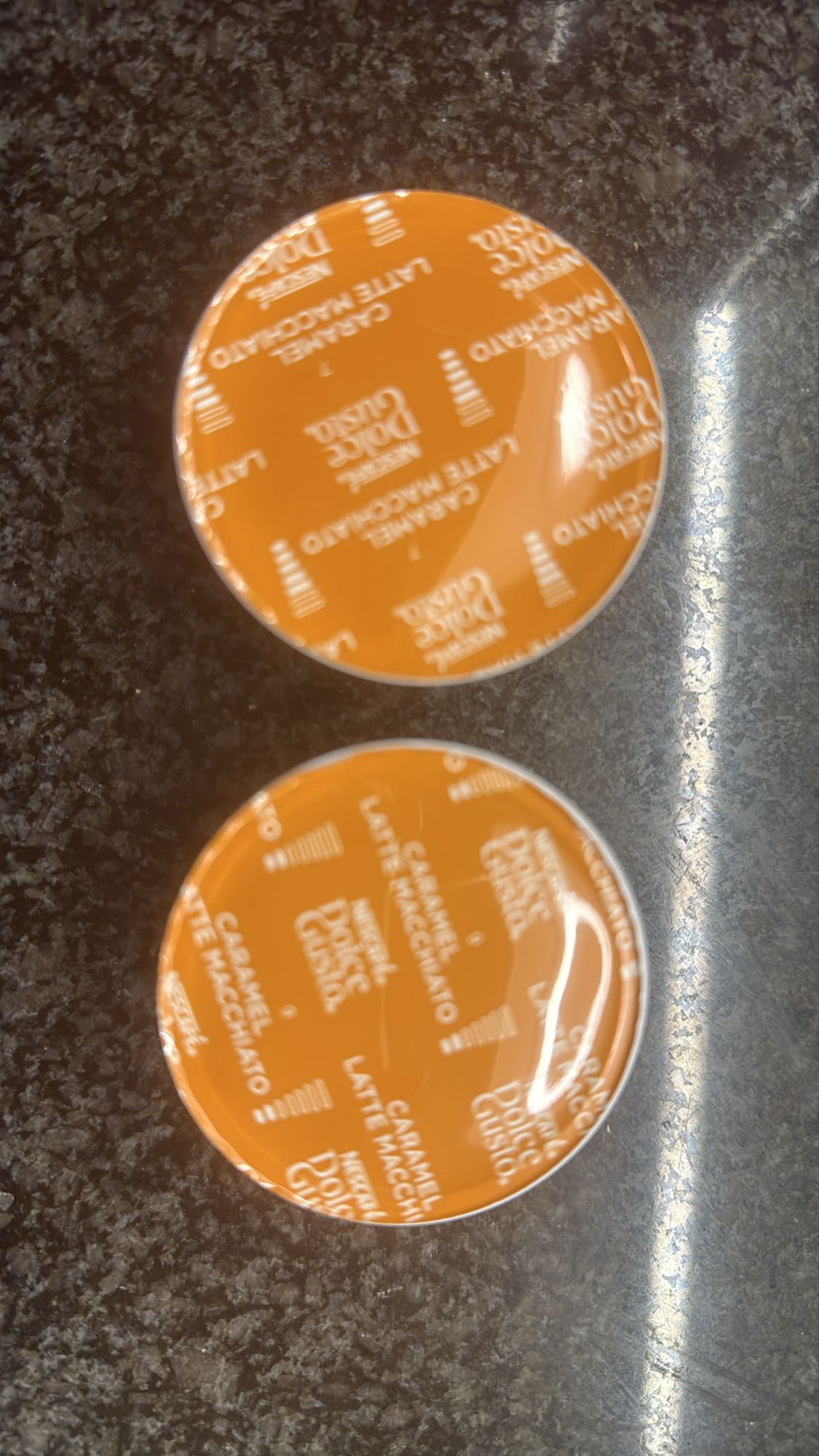 Caramel latte macchiato