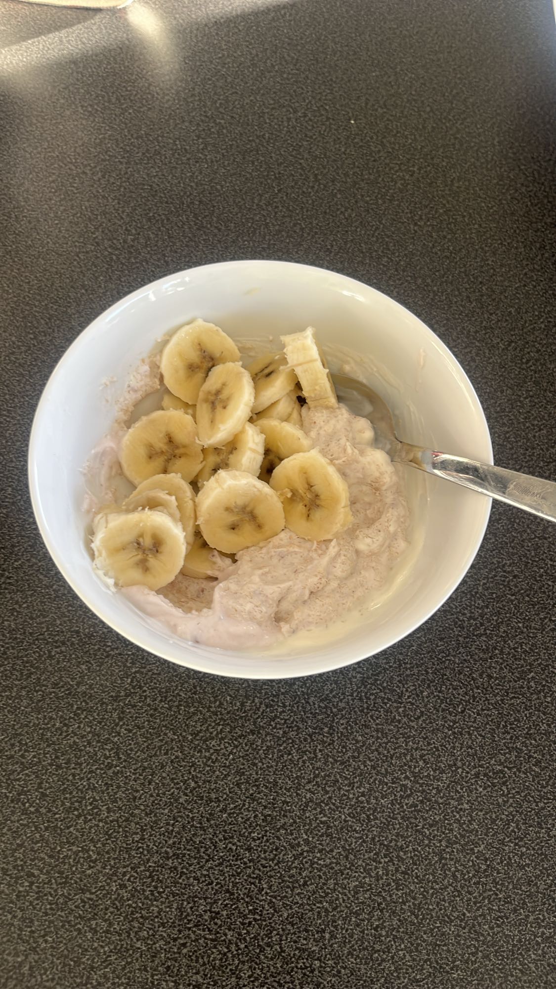 Yoghurt med banan