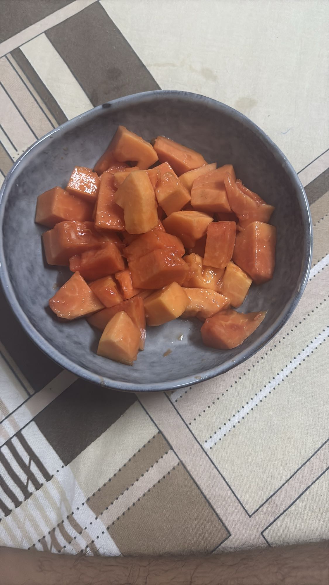 Papaya bowl
