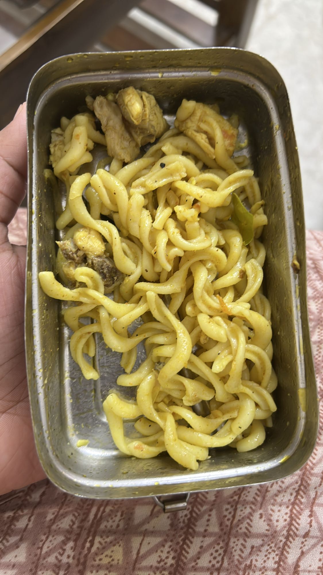 Chicken masala noodles