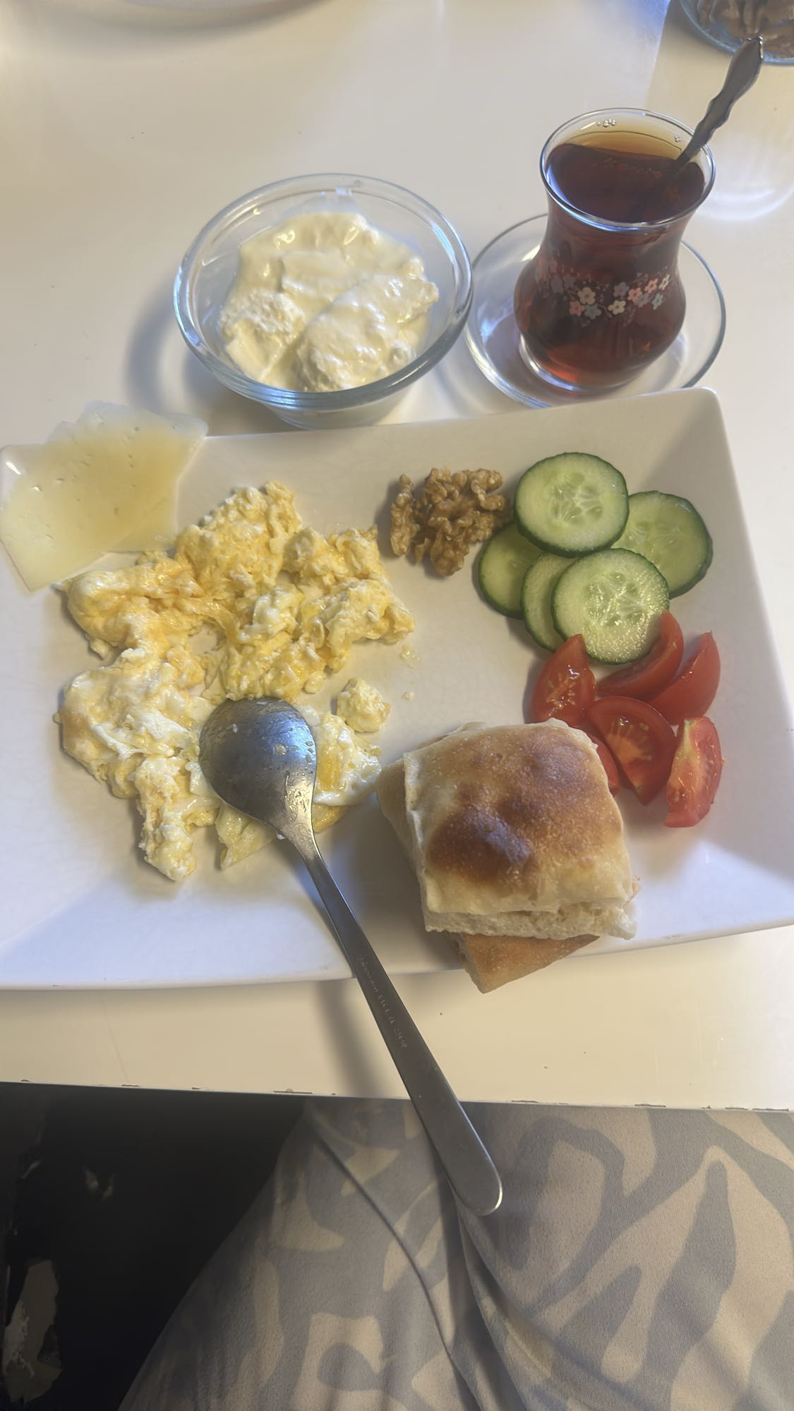 Turkisk frukosttallrik