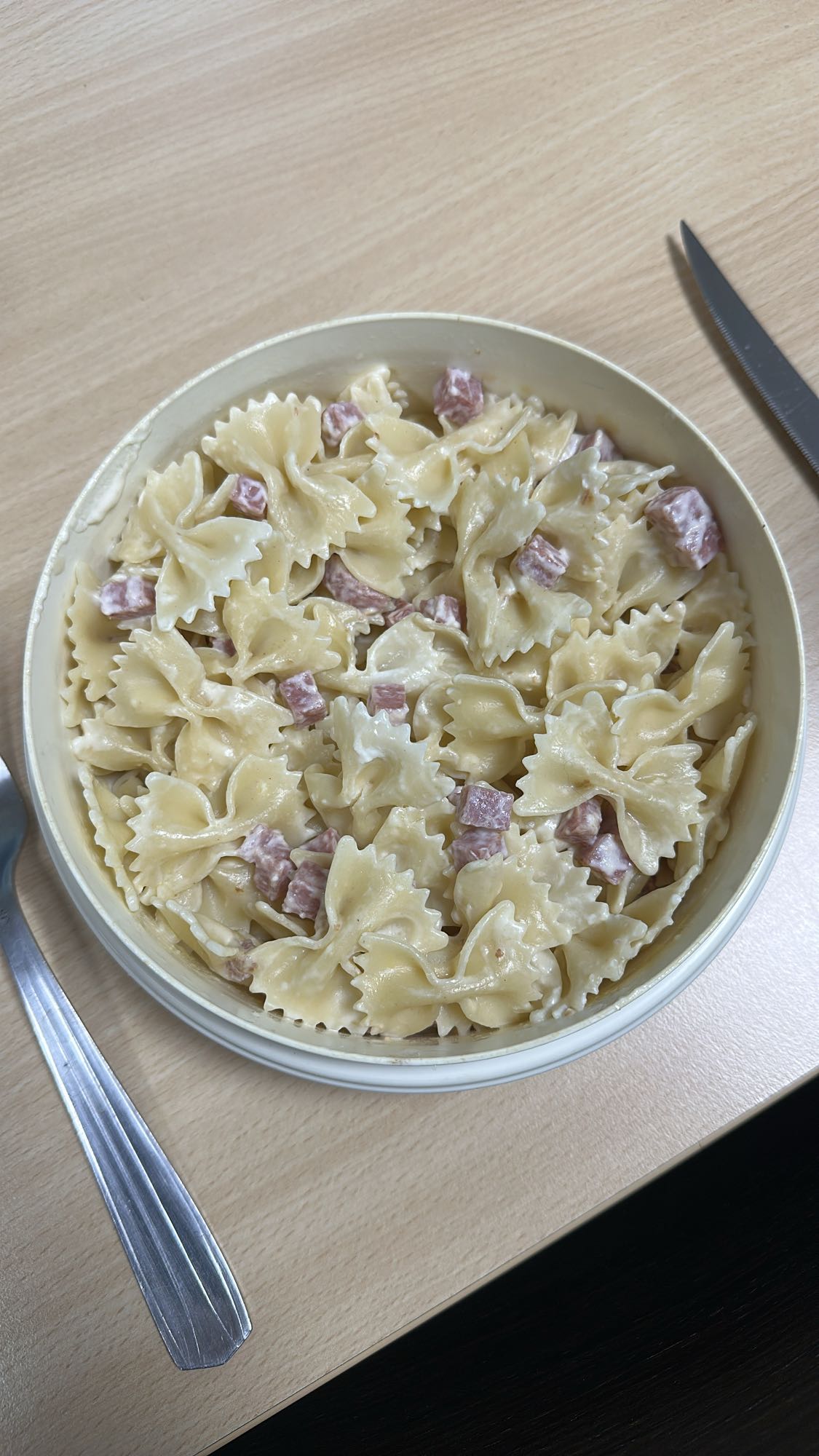 Salade de pâtes crémeuse