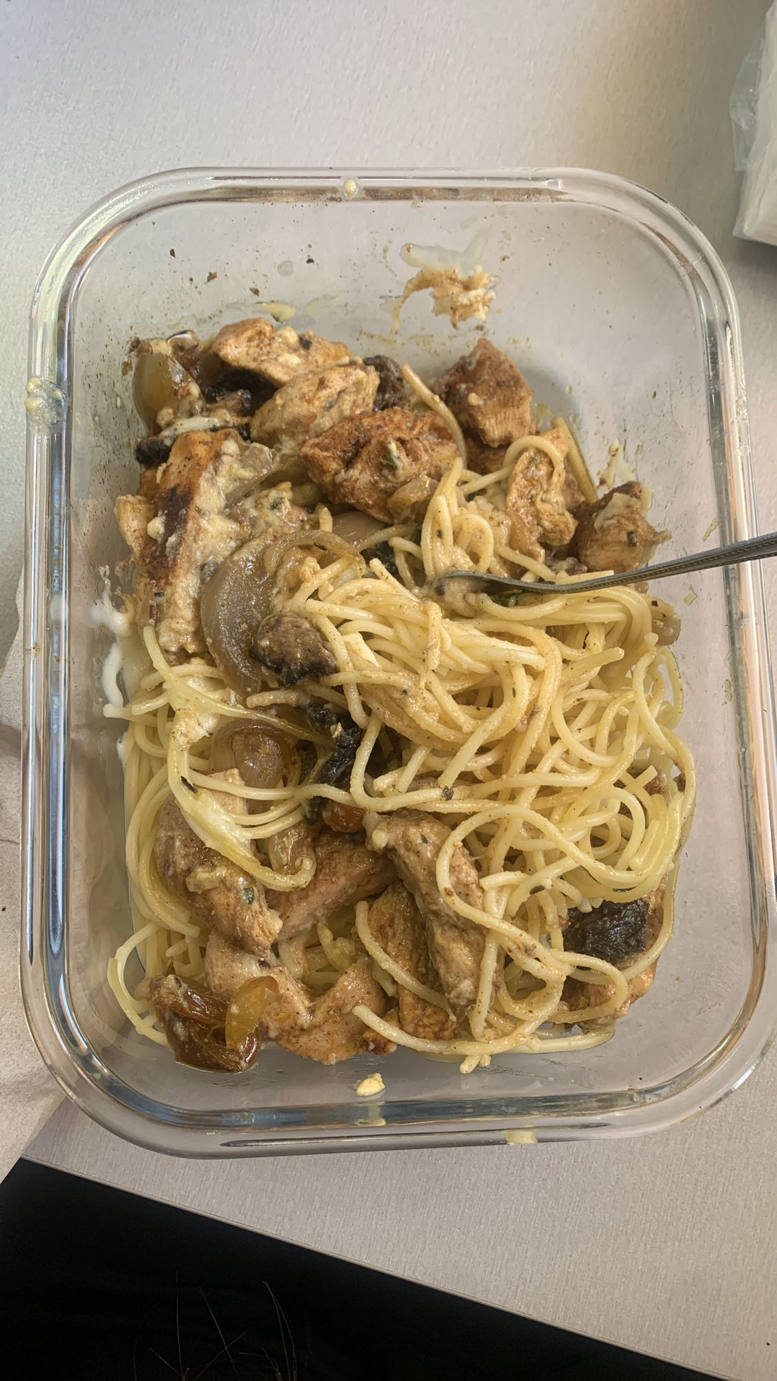 Chicken Mushroom Pasta