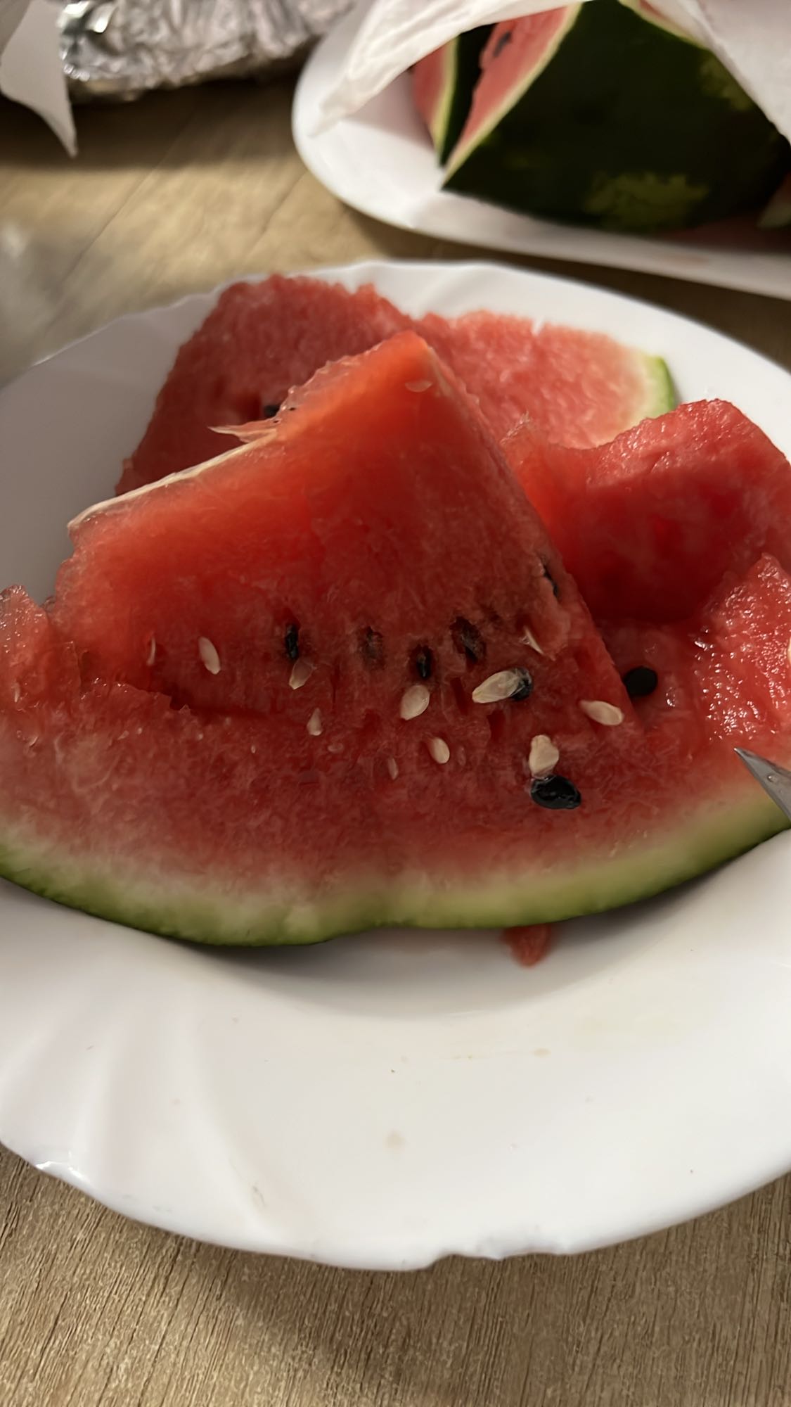 Felii de pepene roșu