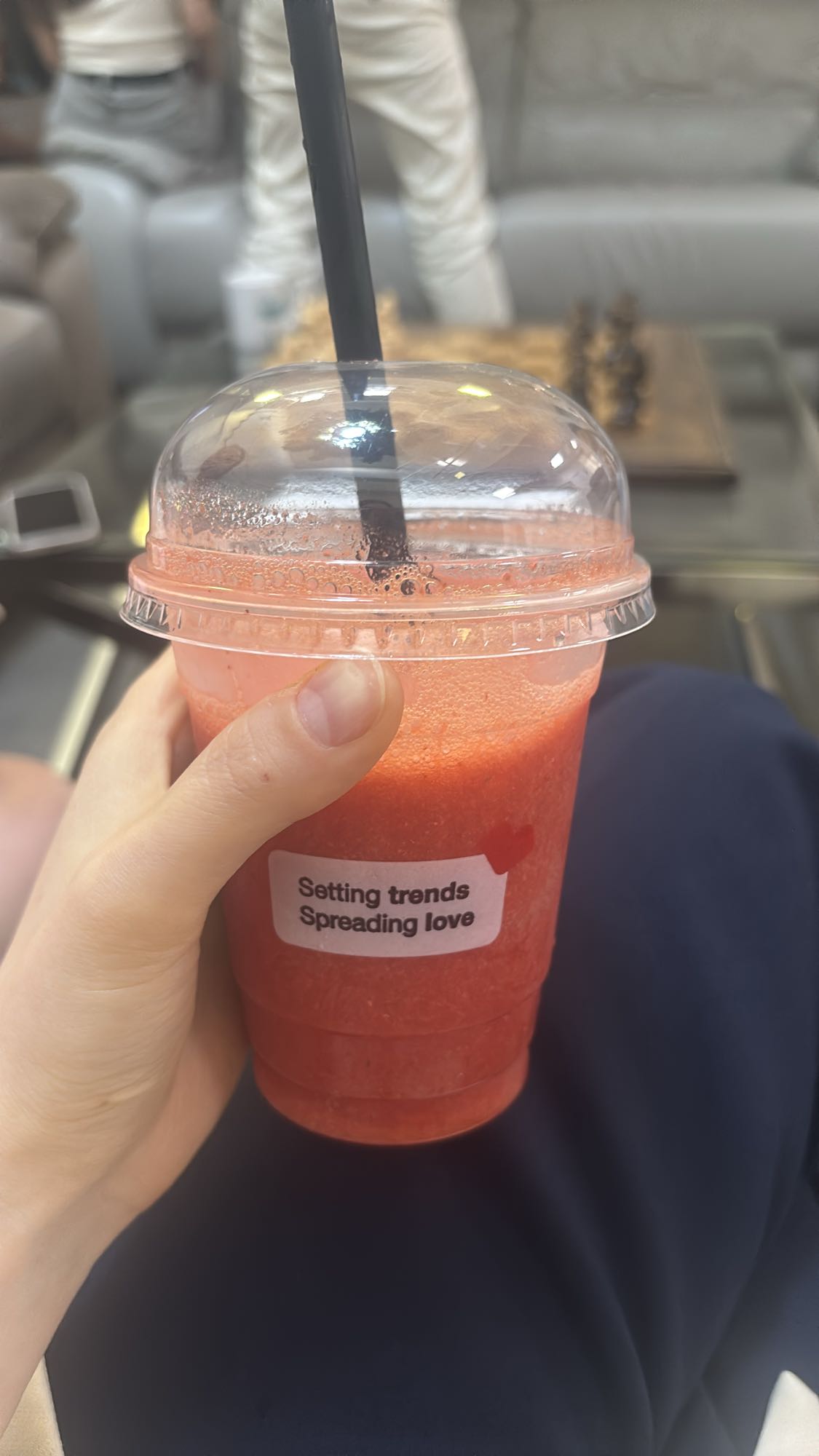 Strawberry and Lime Juice