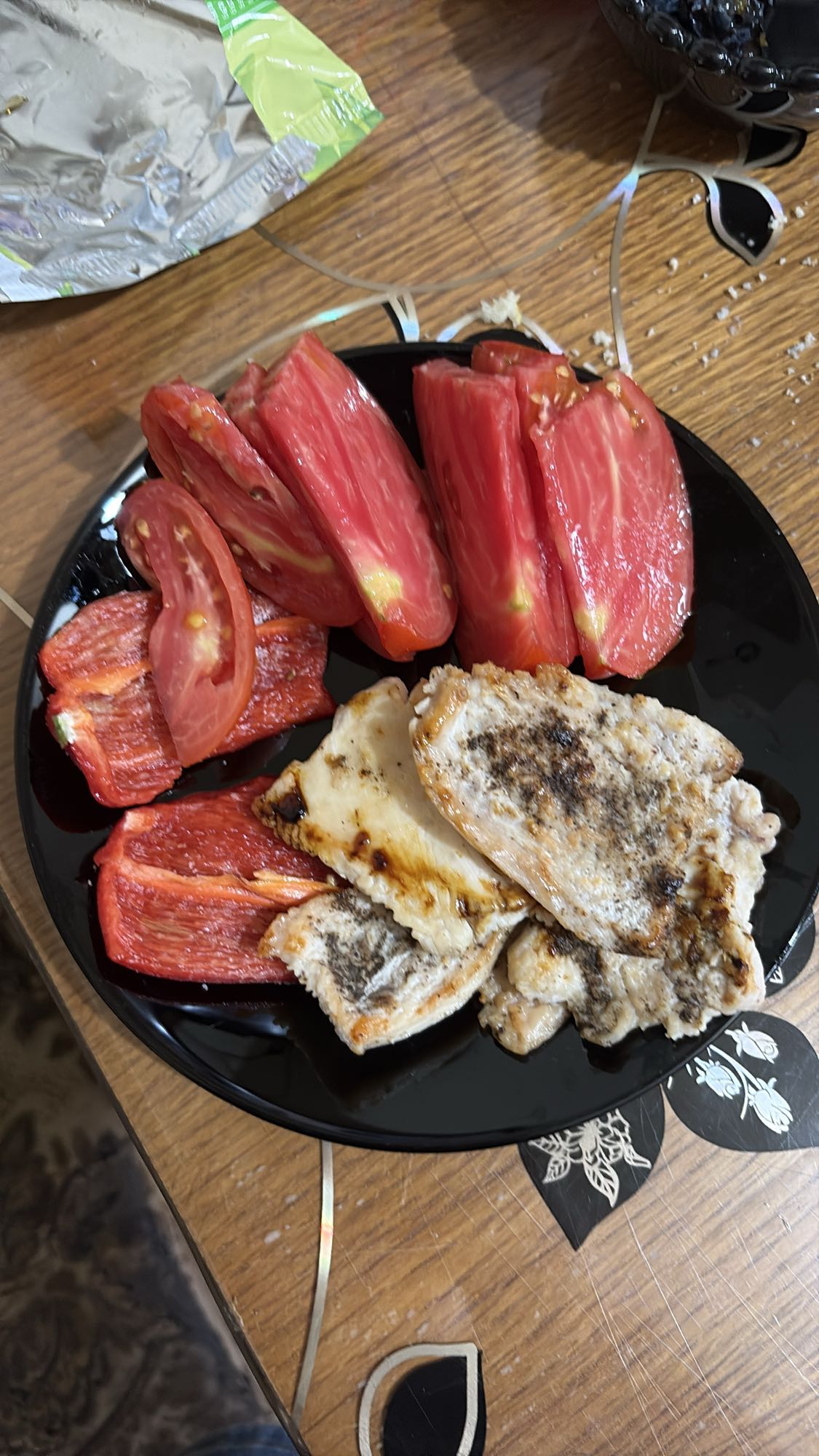 Piept de pui cu legume