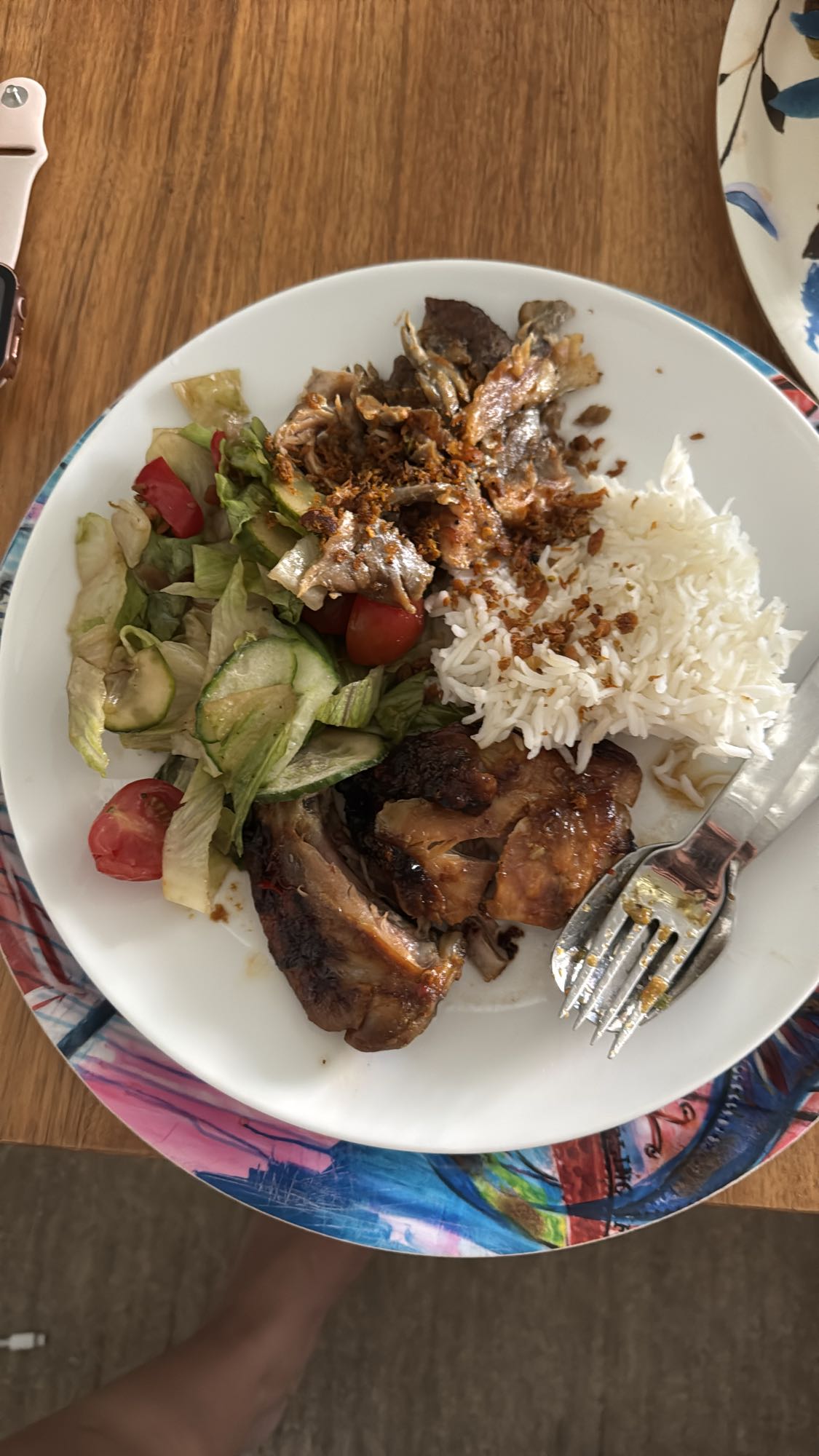 Grillad kycklingtallrik