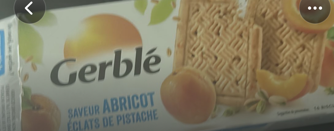 Biscuit abricot pistache