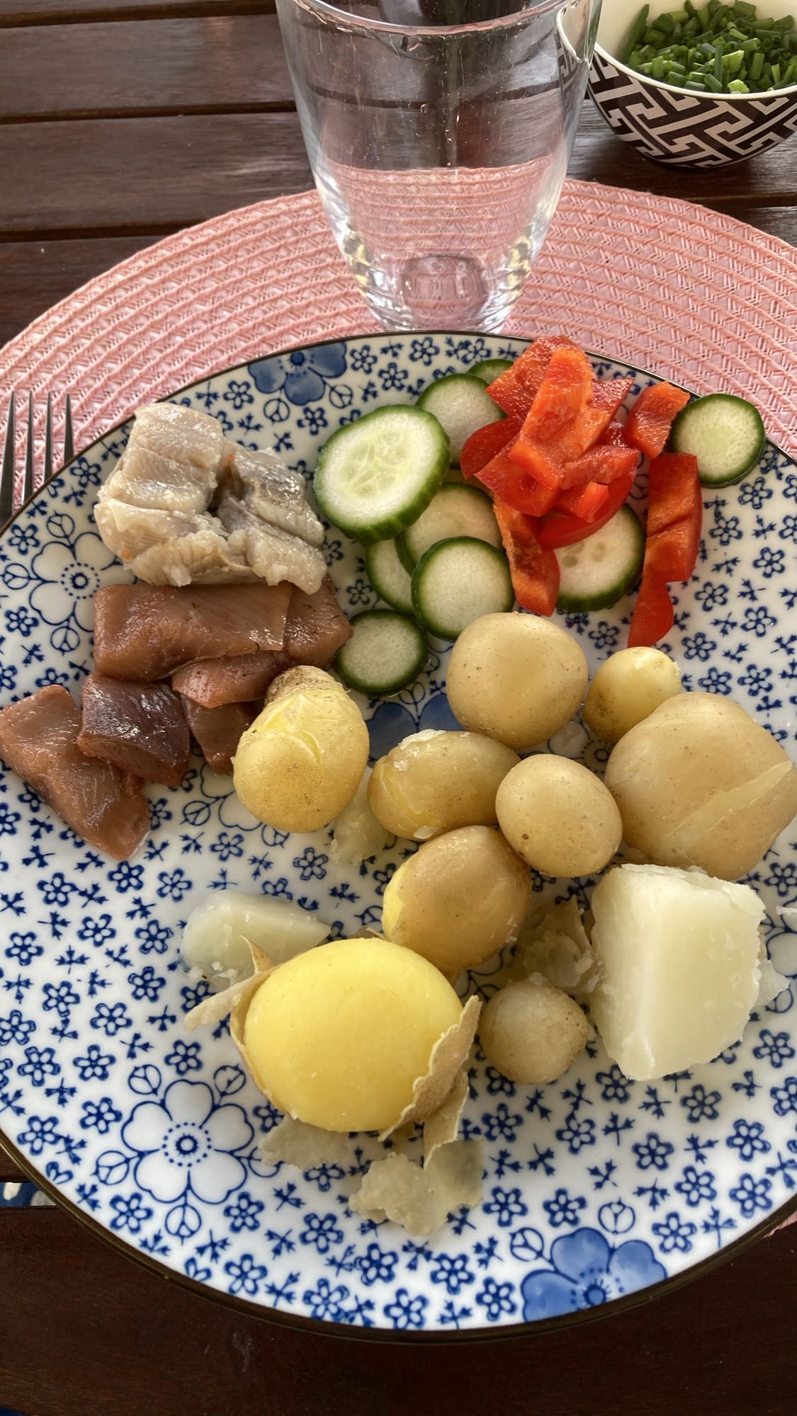 Sill med potatis