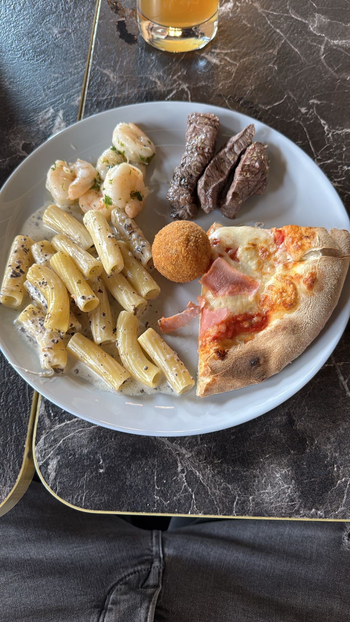 Mix di piatti italiani