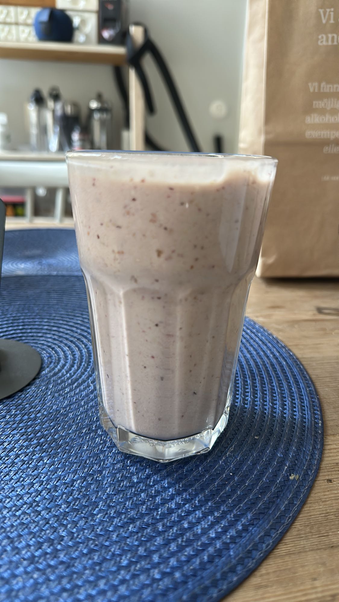 Bärsmoothie med banan