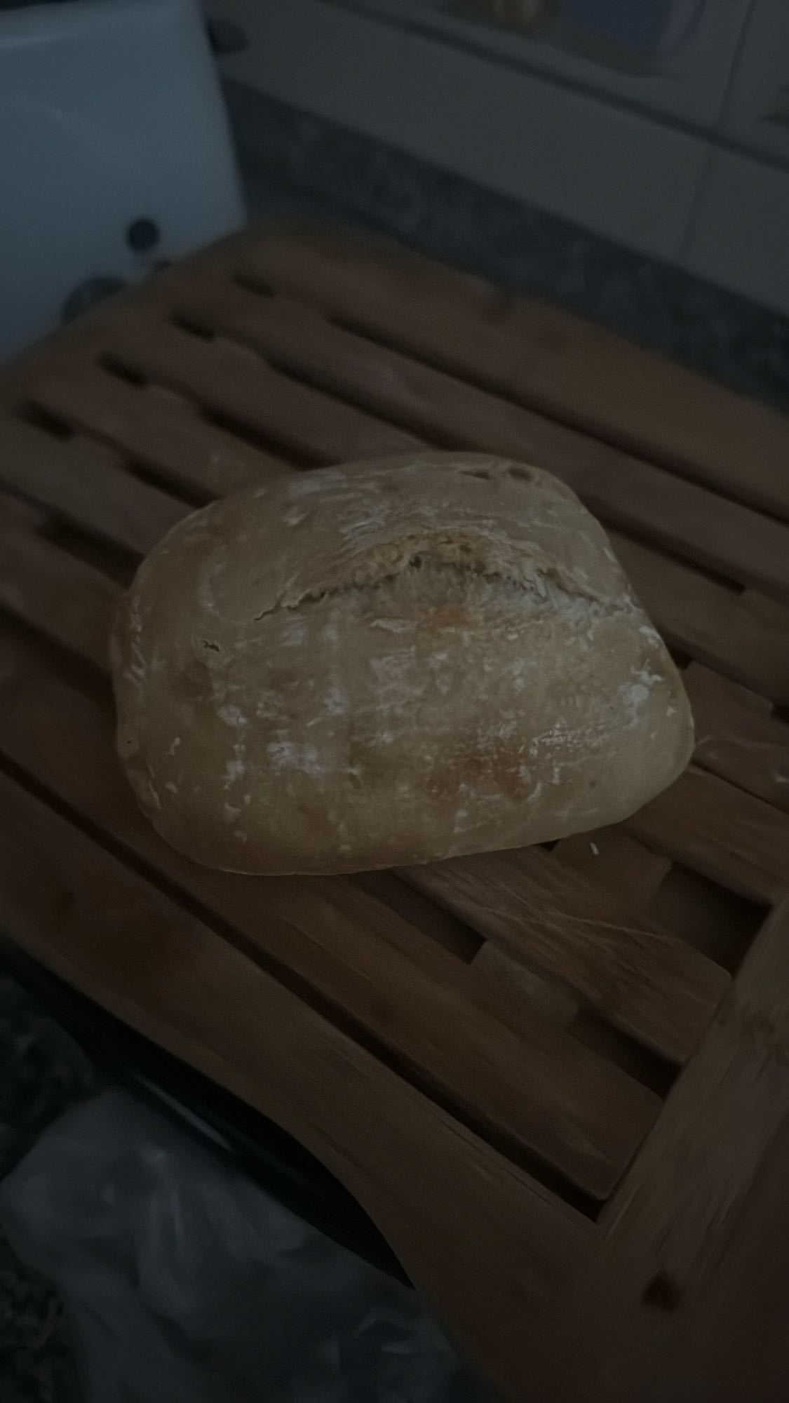 Pão caseiro rústico